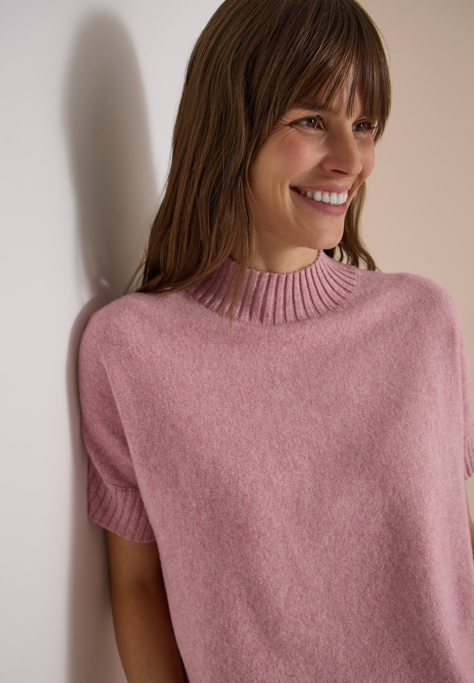 TOS Cosy shortsleeve Dolman, velvet rose melange #6