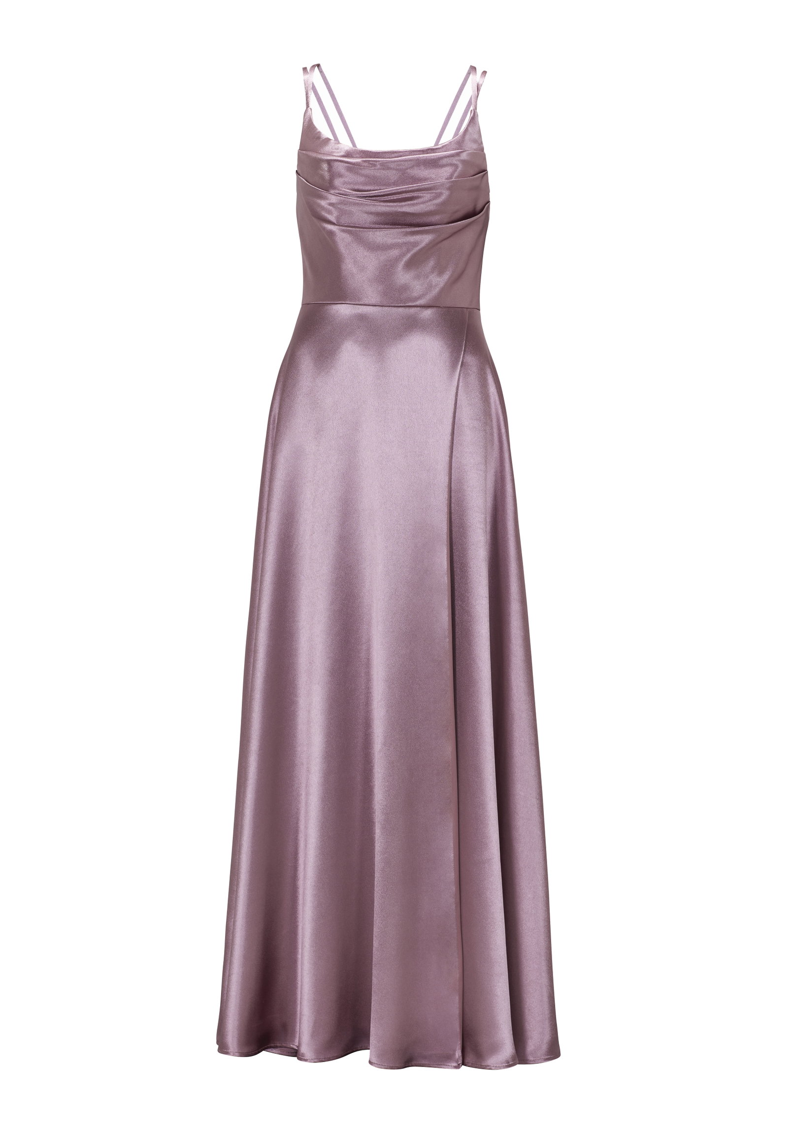 Hey Kyla Satin-Abendkleid mit Gehschlitz #1