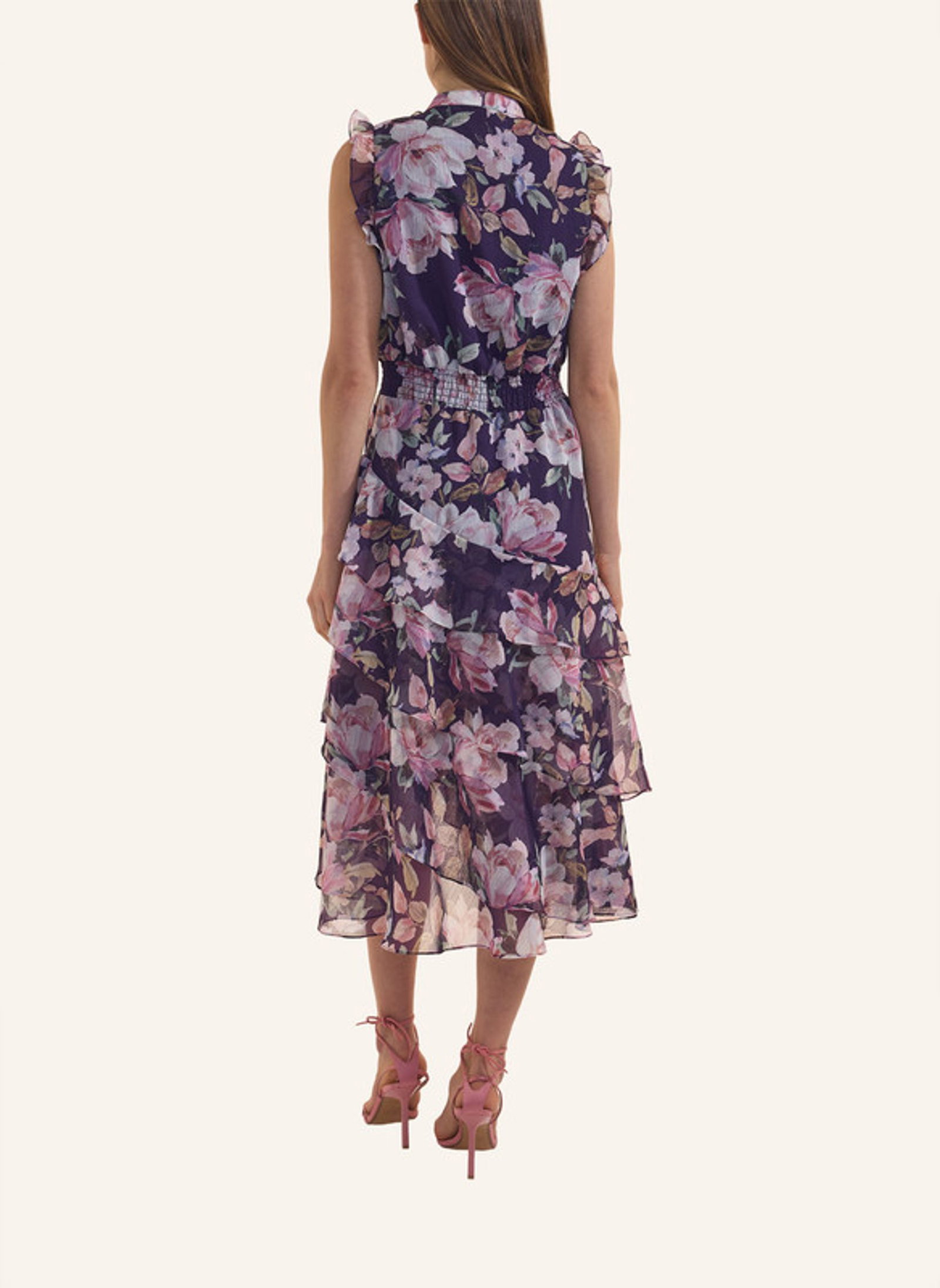 ADLYSH Maxikleid mit Volants #3