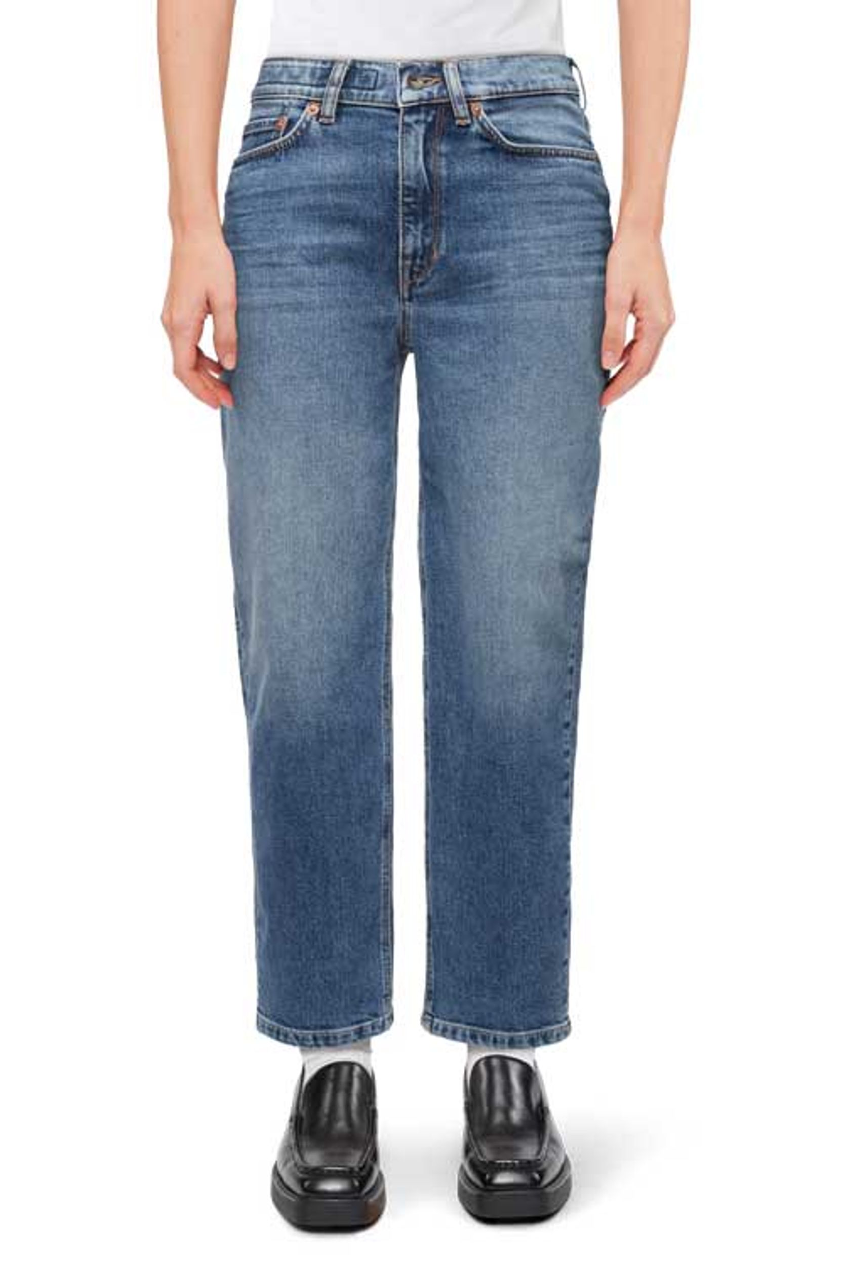 Drykorn |  Drykorn High-Waist Mum's Cut Jeans "DOWL 10" | 27/32 | 1621_3500