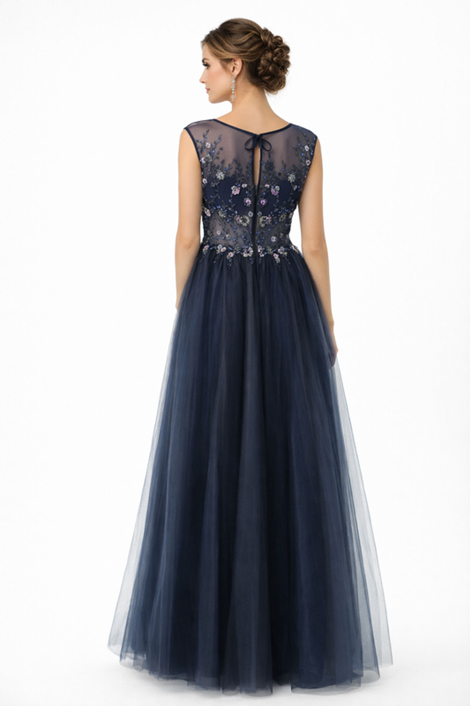 Unique |  Unique Langes Kleid  | 38 | 1106_4054