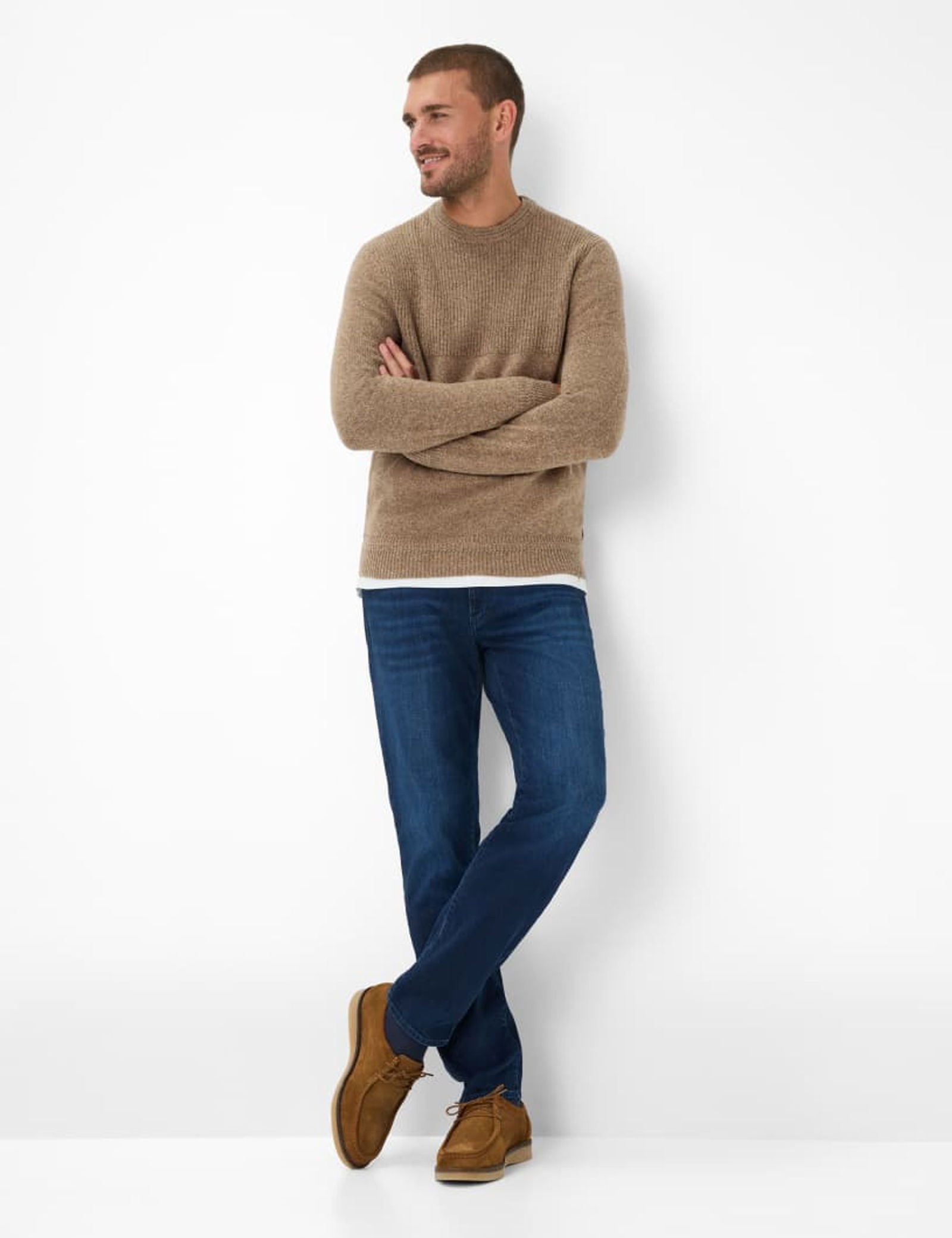 Brax | Brax Pullover | M | caramel