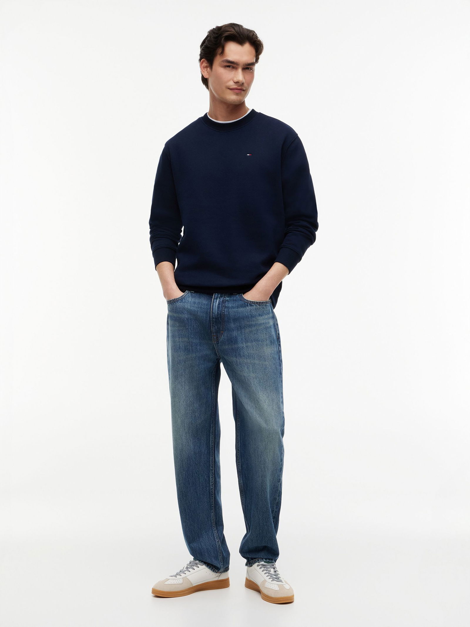 Tommy Jeans |  Tommy Jeans Sweatshirt | L | dark night navy