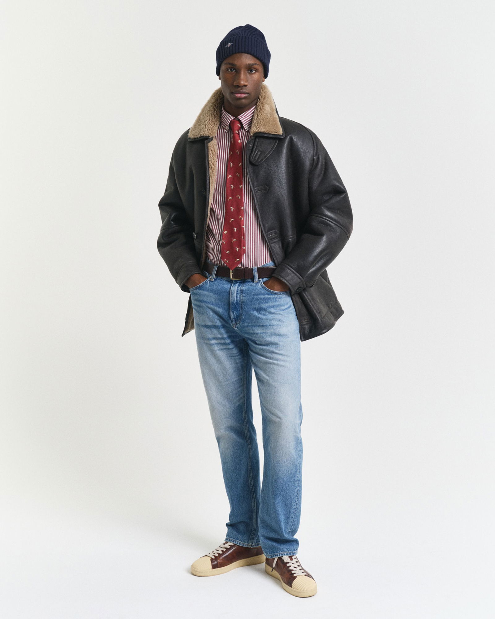 Gant | Gant Hemd Regular Fit | L | plumped red