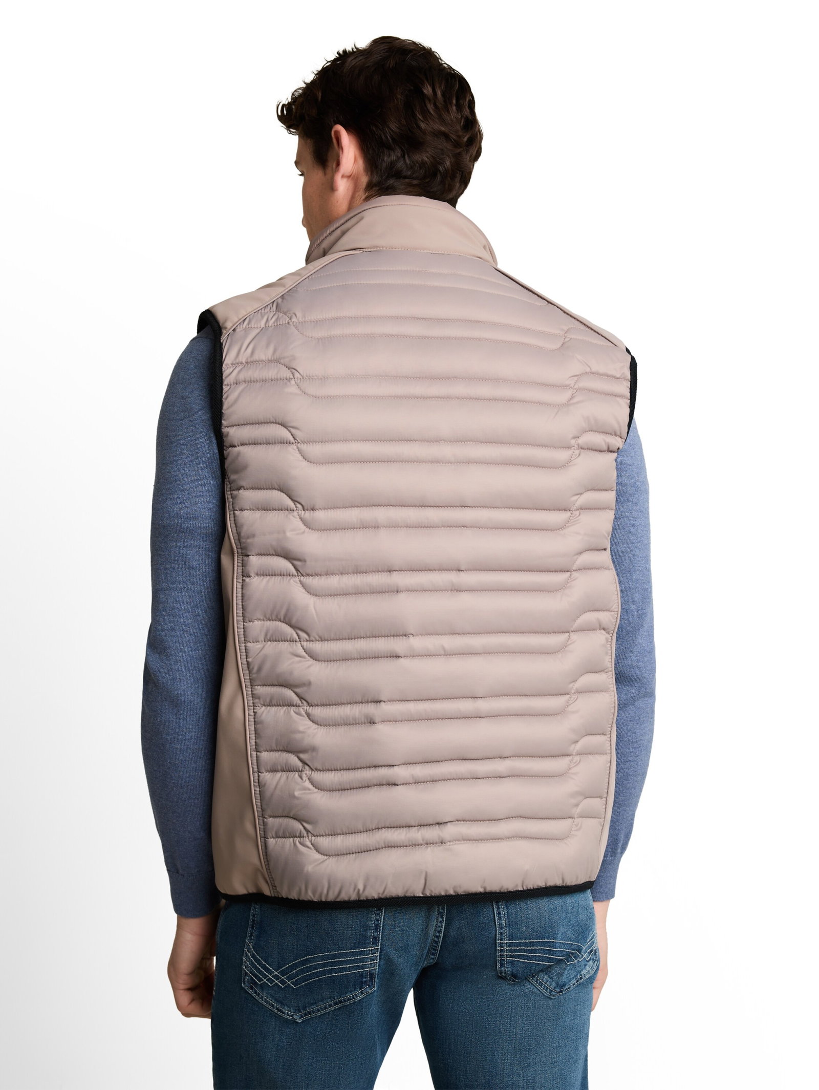 hybrid vest, Driftwood Taupe #4