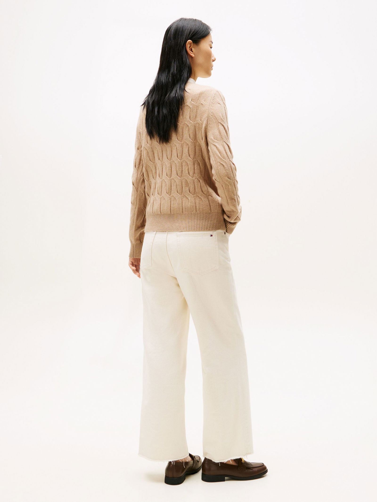 Tommy Hilfiger | Tommy Hilfiger Strickjacke | Cardigan | M | safari canvas heather