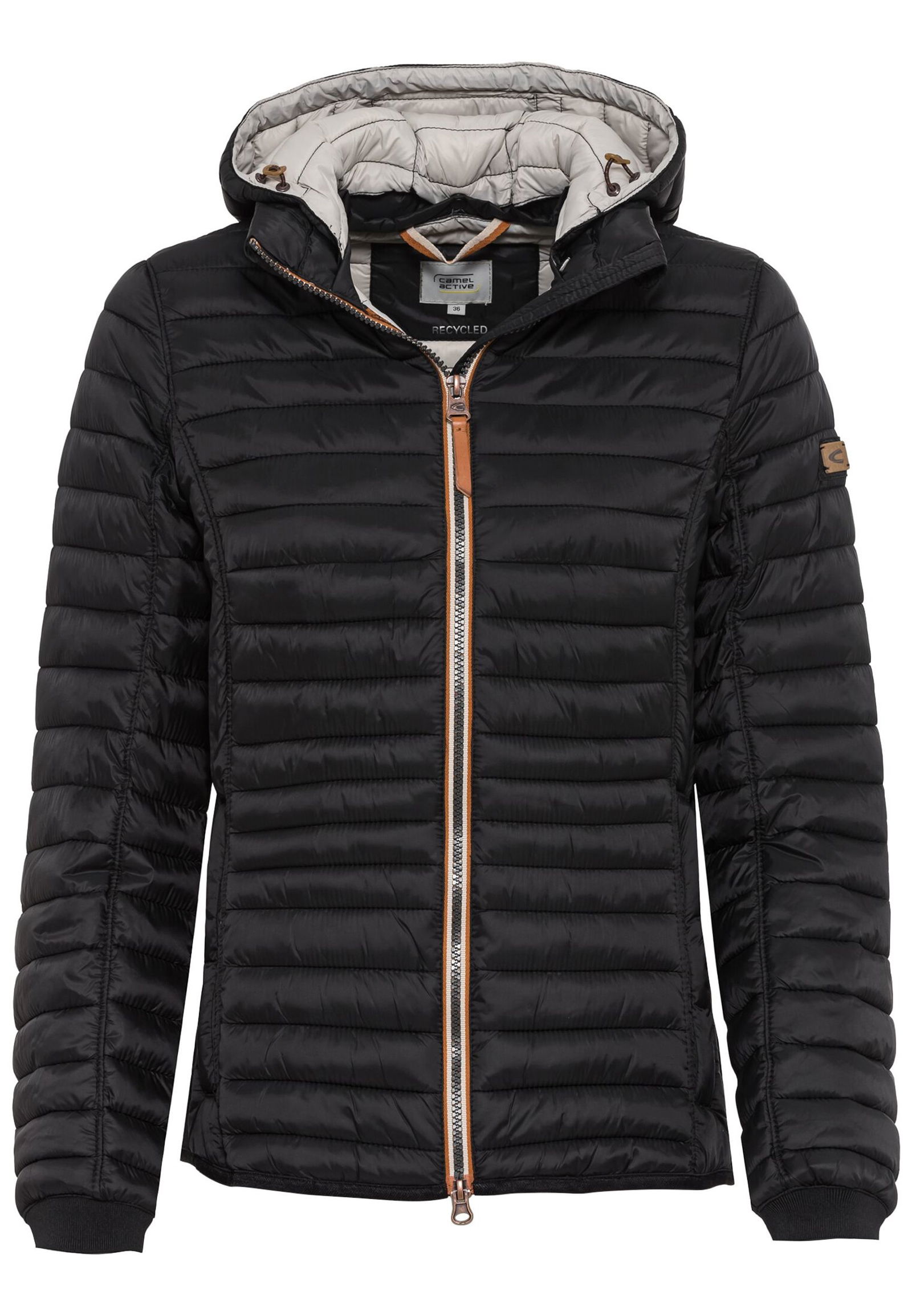Camel Active |  Leicht wattierte Steppjacke aus recyeltem Polyamid | 44 | black