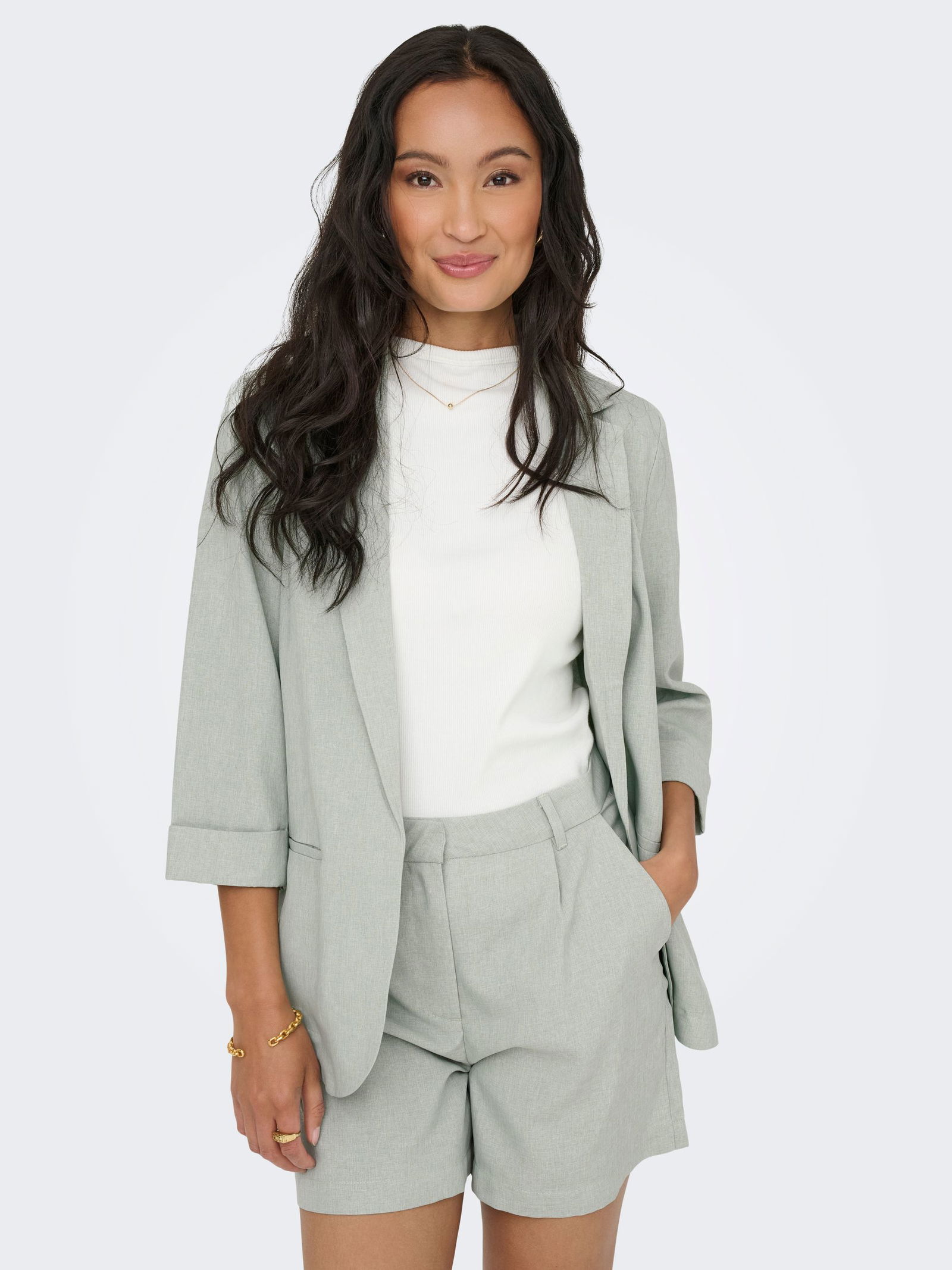 JDY |  JDY Longblazer  | M | smoke green