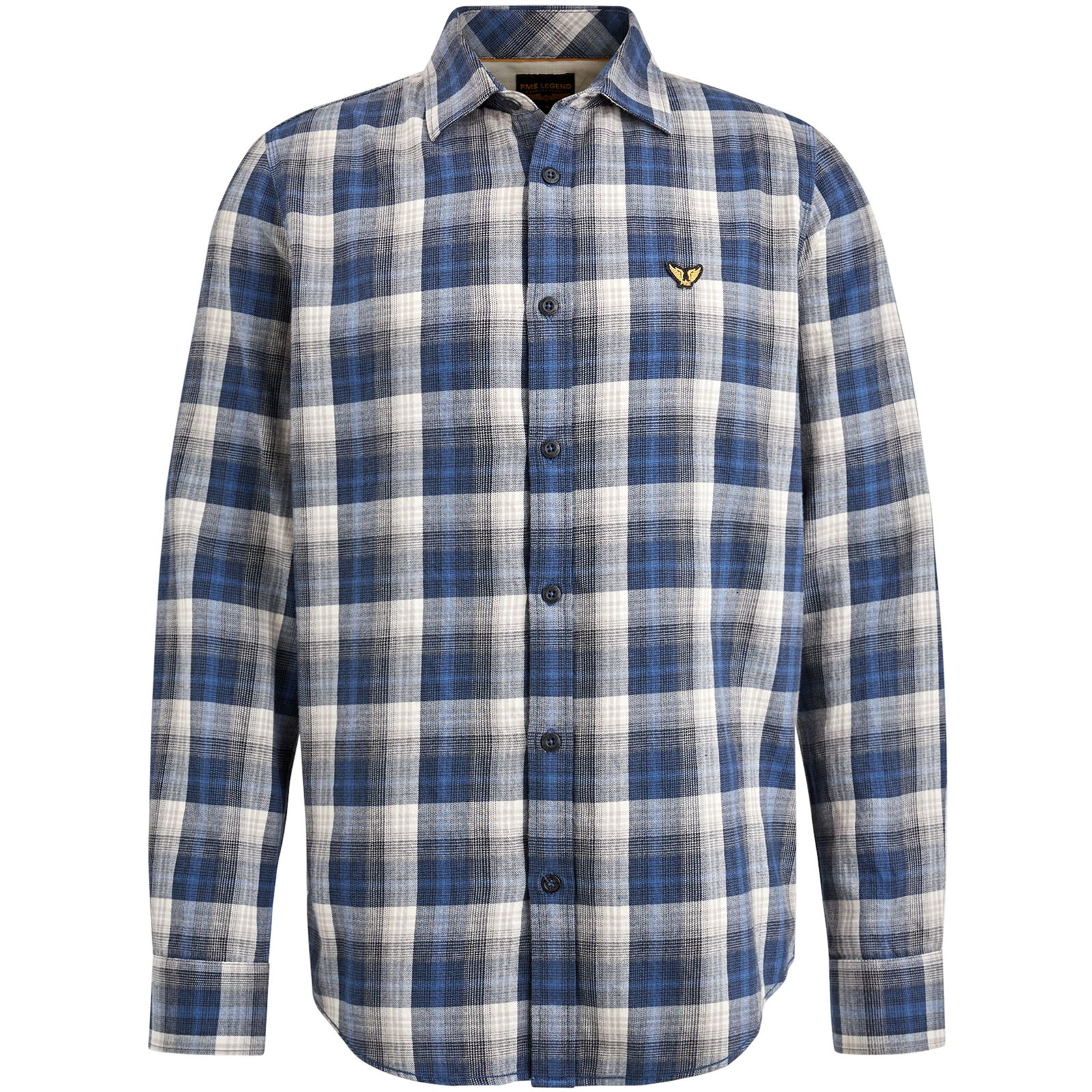 PME Legend |  Long Sleeve Shirt Twill Yarndyed Check | XL | salute