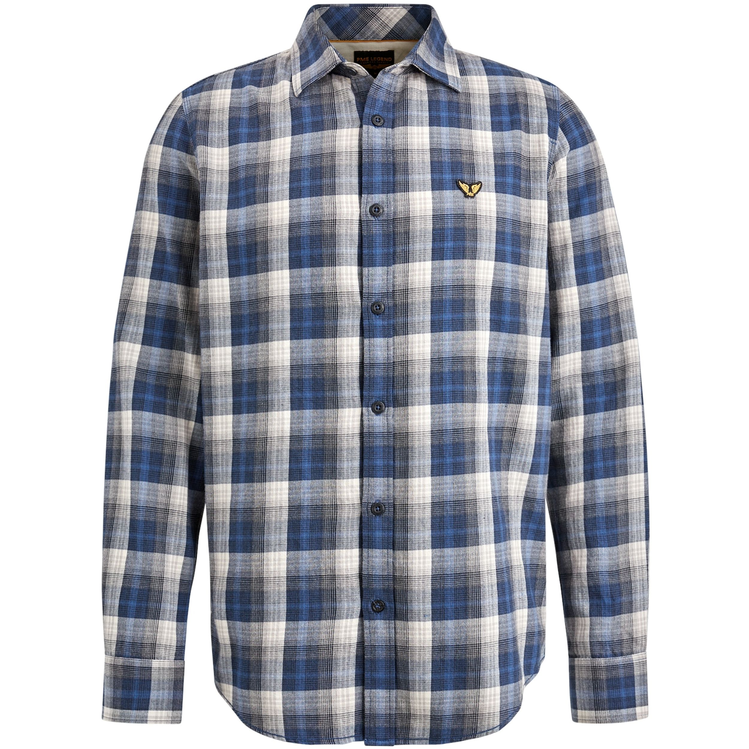 PME Legend |  Long Sleeve Shirt Twill Yarndyed Check | XL | salute