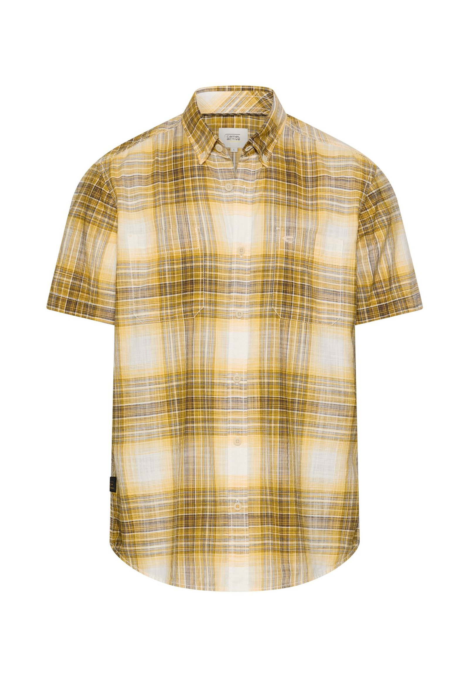 0be5ccd6755489732e9691939b98a23f Camel Active | Camel Active Hemd Regular Fit | XL | cumin yellow