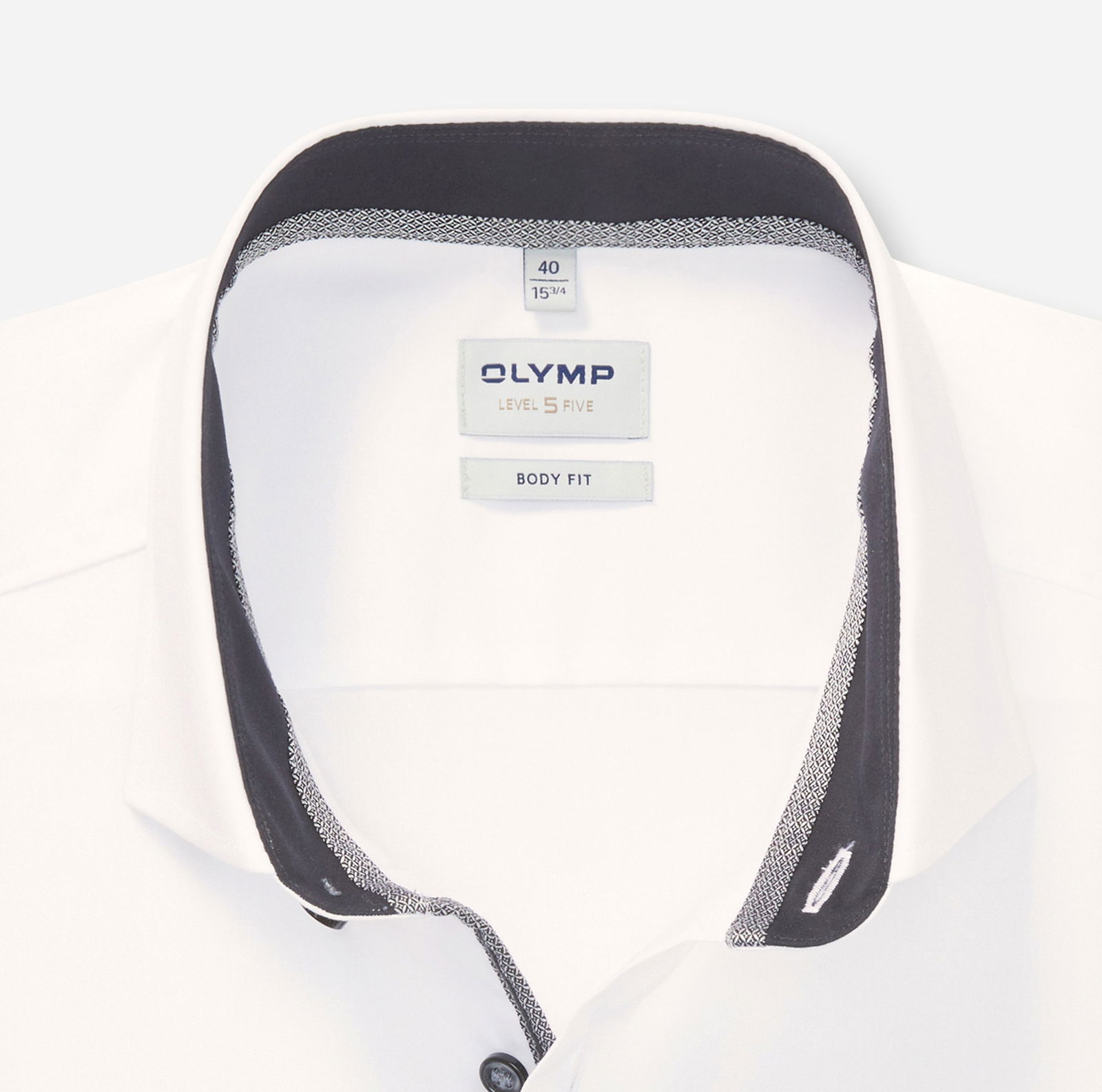 Olymp |  Olymp Hemd Modern Fit  | 37 | anthrazit
