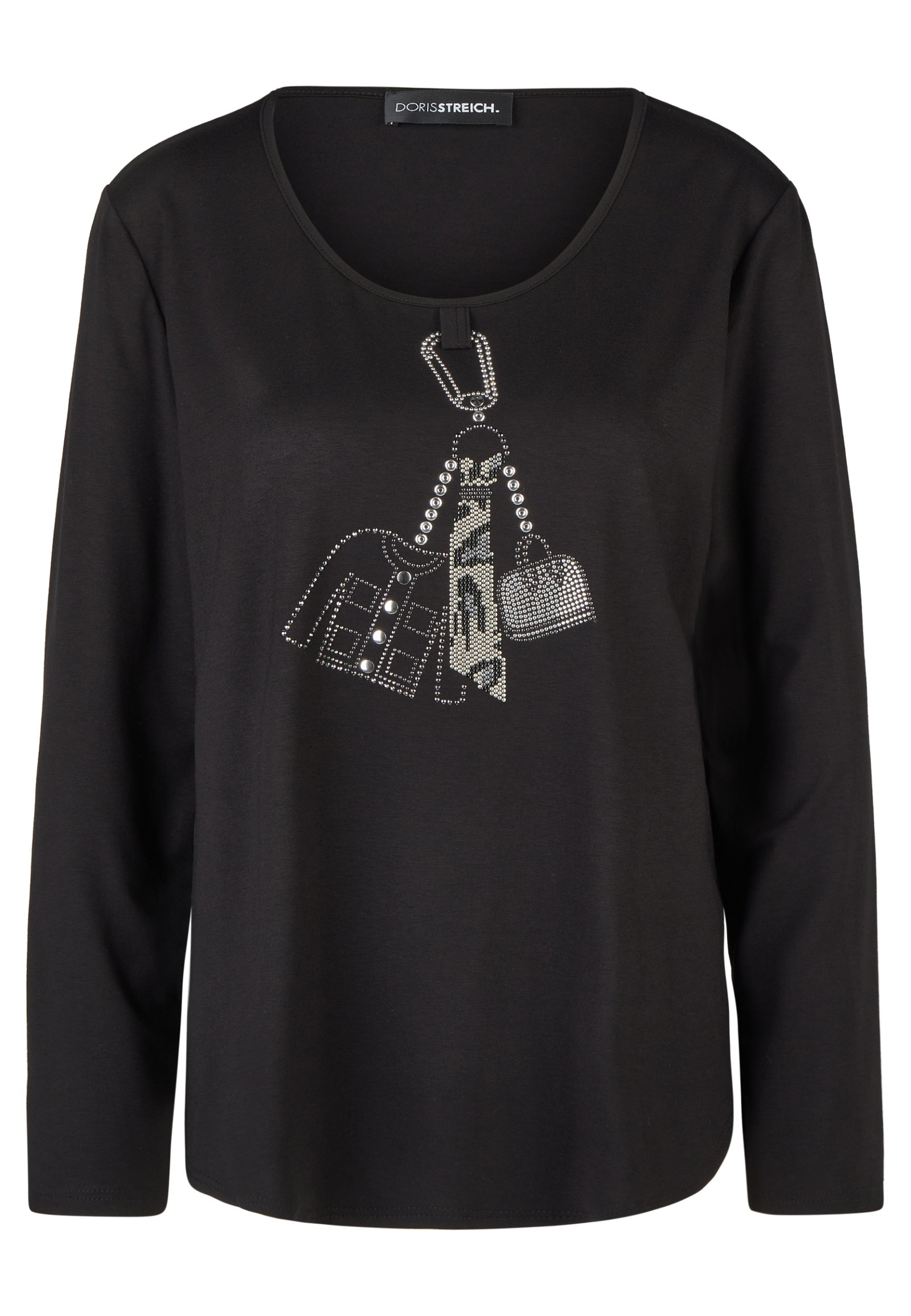T-Shirt 1/1 Arm, Schwarz #1
