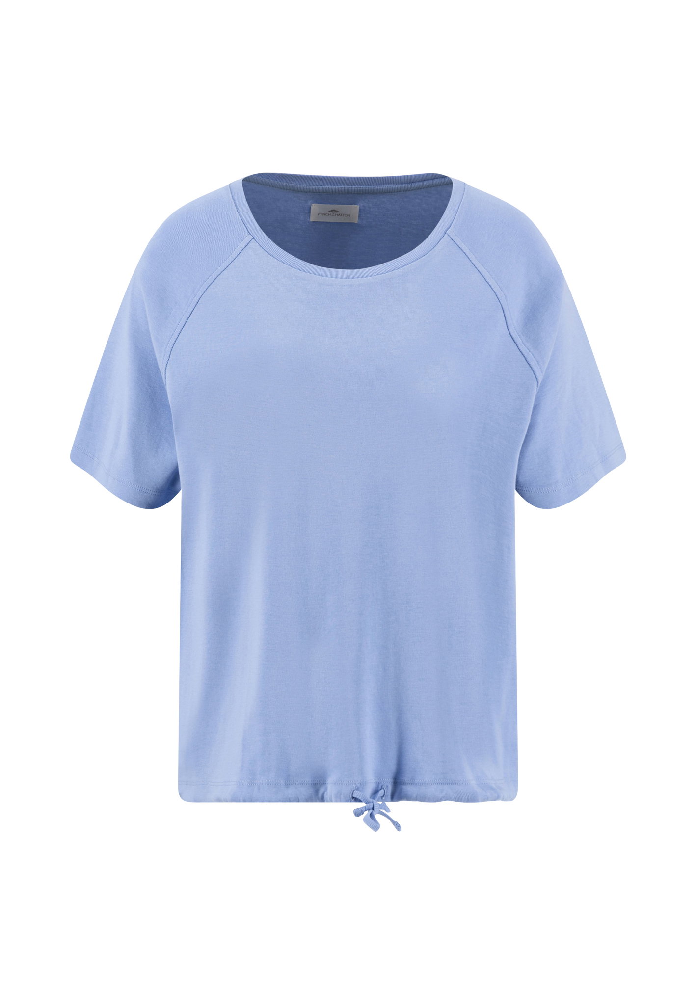 T-SHIRT BIND SOLID 1x1 RIB, CORNFLOWER BLUE #1