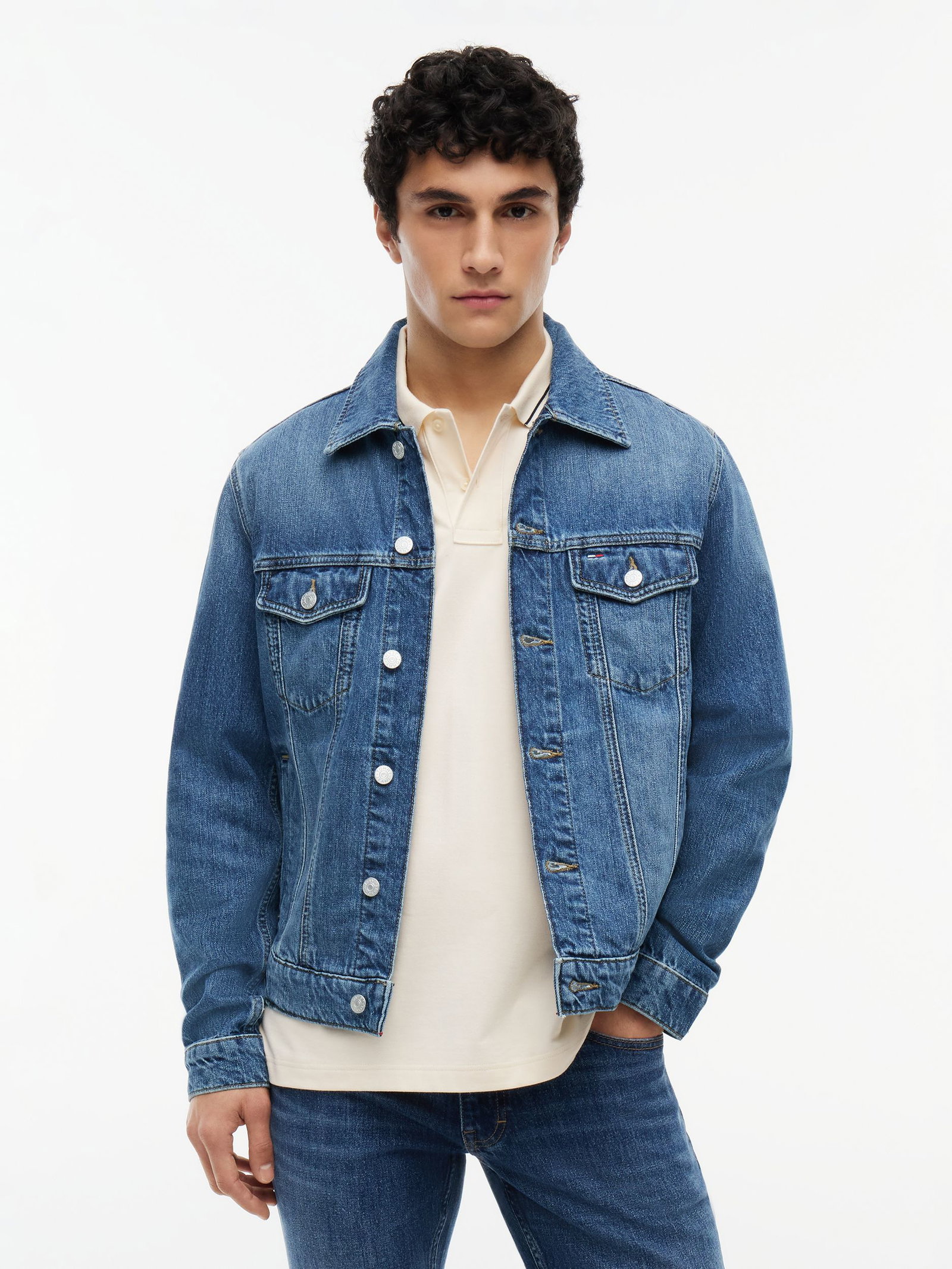 b3e9167cad7012de453cdbe2573bd002 Tommy Jeans | Tommy Jeans Jeansjacke | XXL | new niceville mid blue stretch
