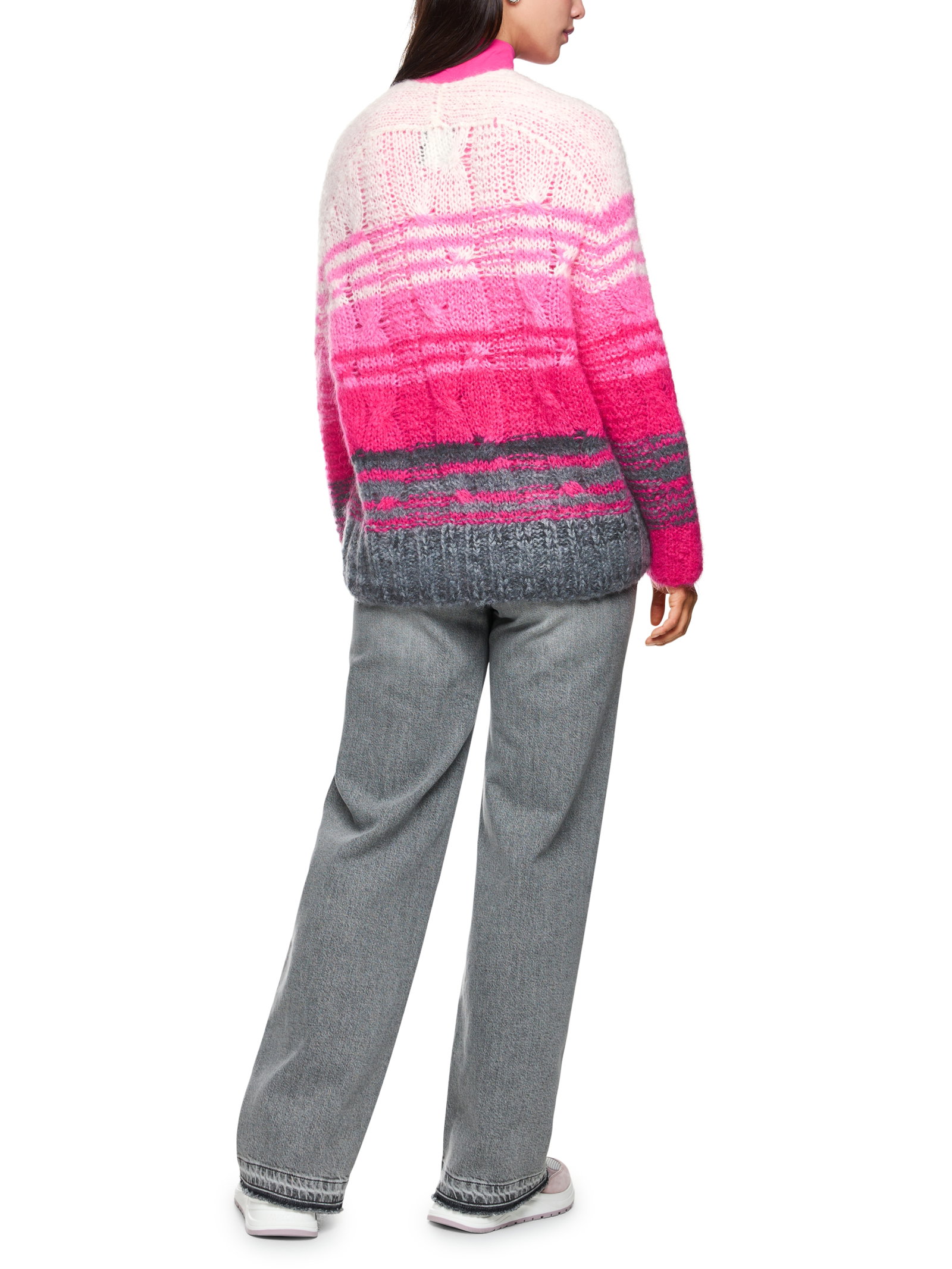 Marc Cain Sports Grobstrick Cardigan Knitted in Germany #3