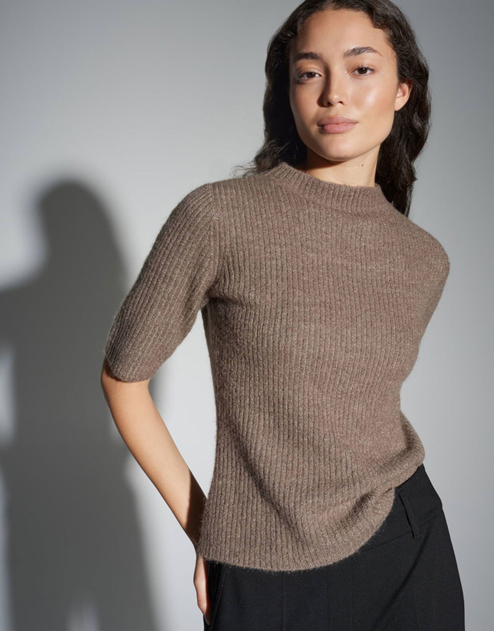 Opus |  Opus Pullover  | 42 | warm taupe