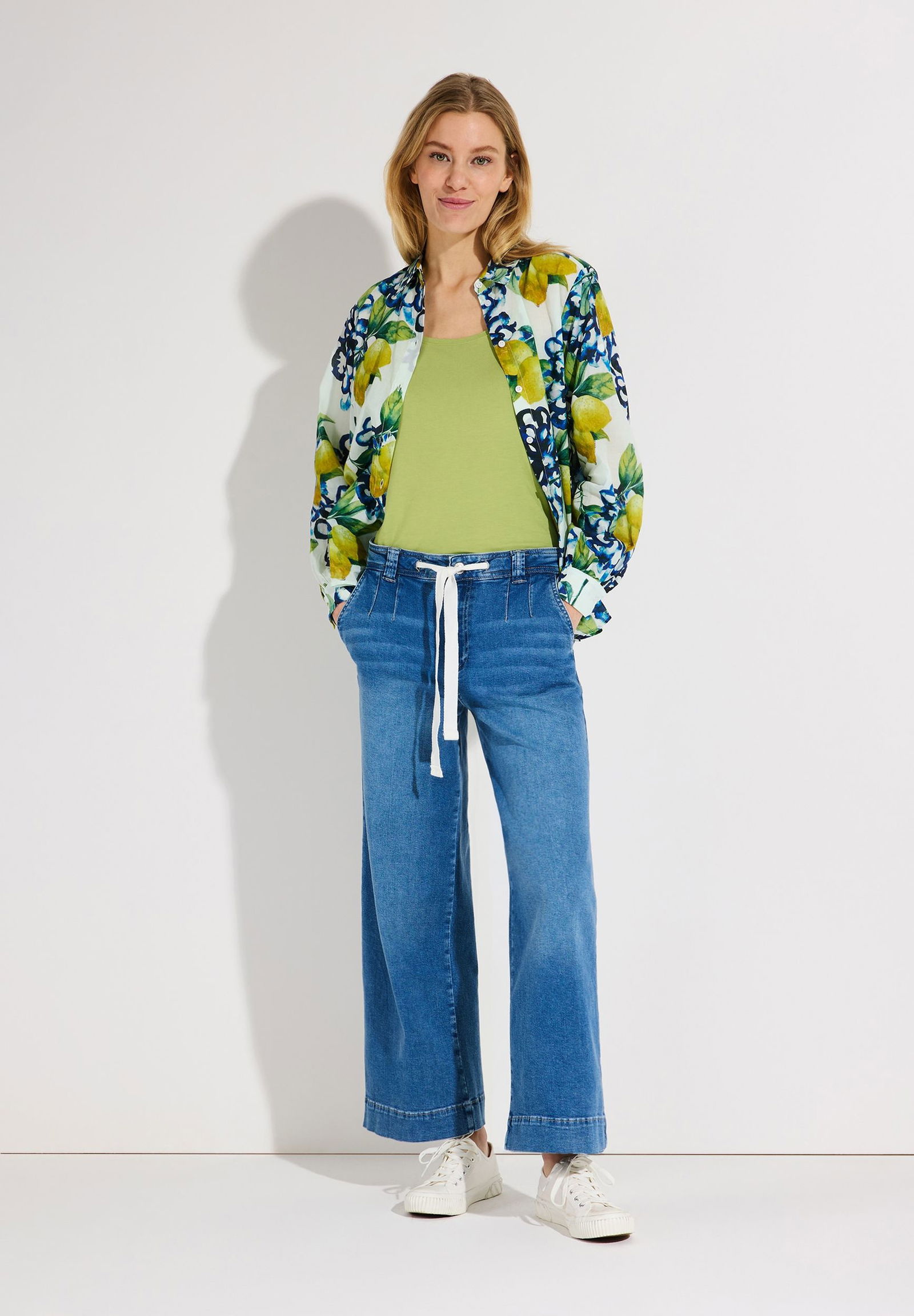 More & More |  More & More Druckbluse  | 34 | ecru