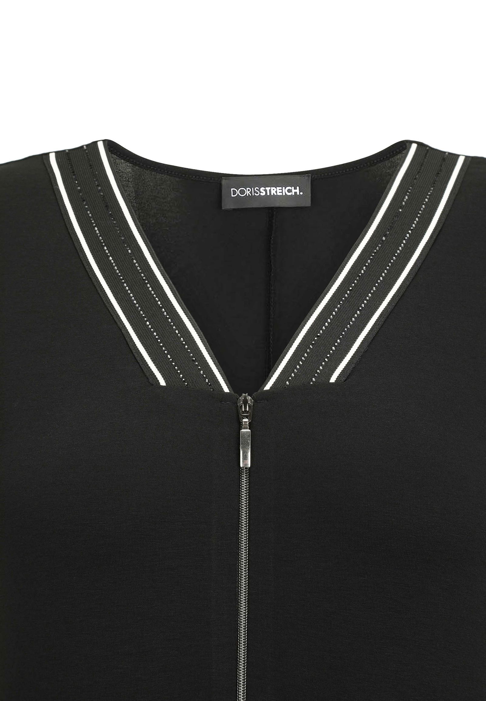 Doris Streich |  Doris Streich Schmale Hose  | 50 | schwarz-weiß