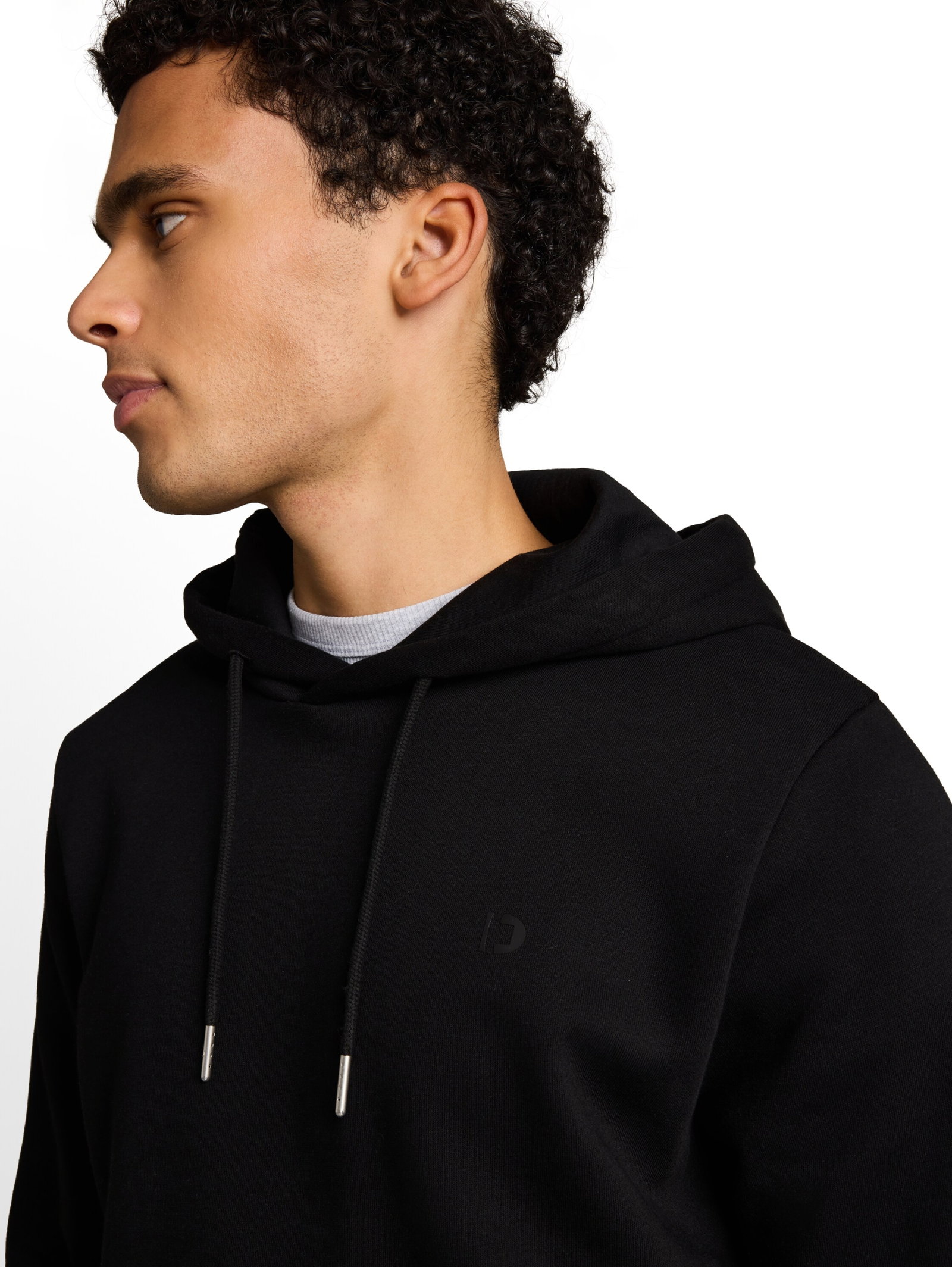 solid hoody, Black #6