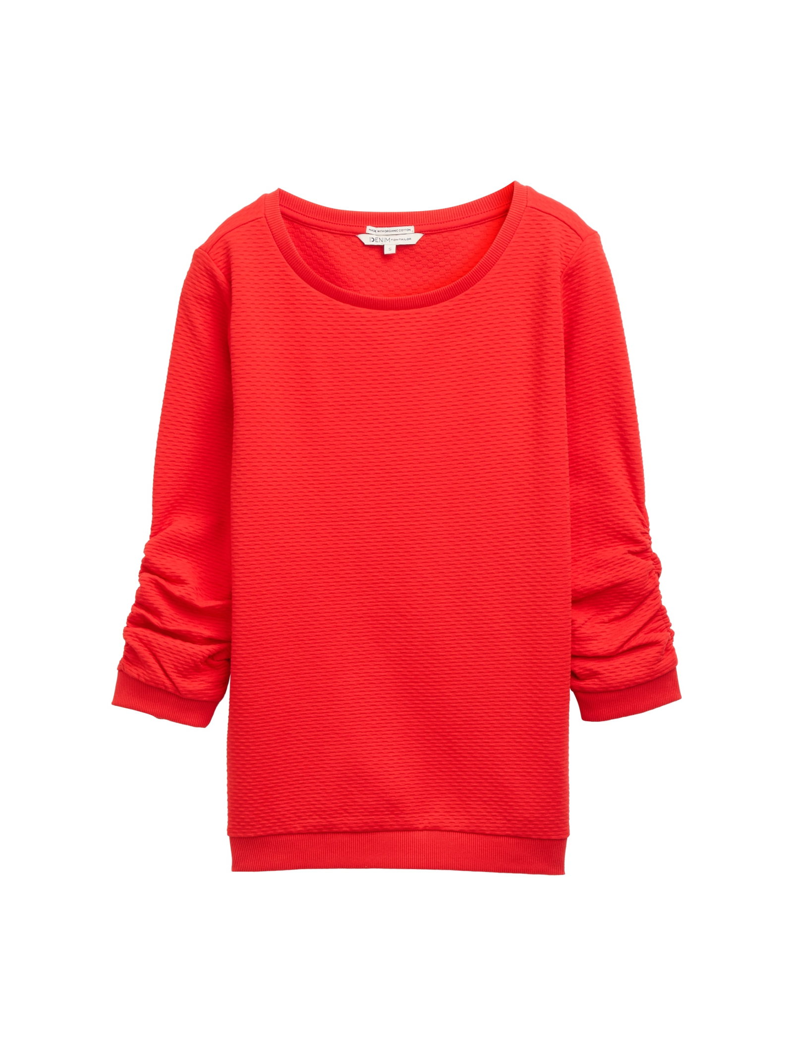 structured sweat, Scarlet Red #1