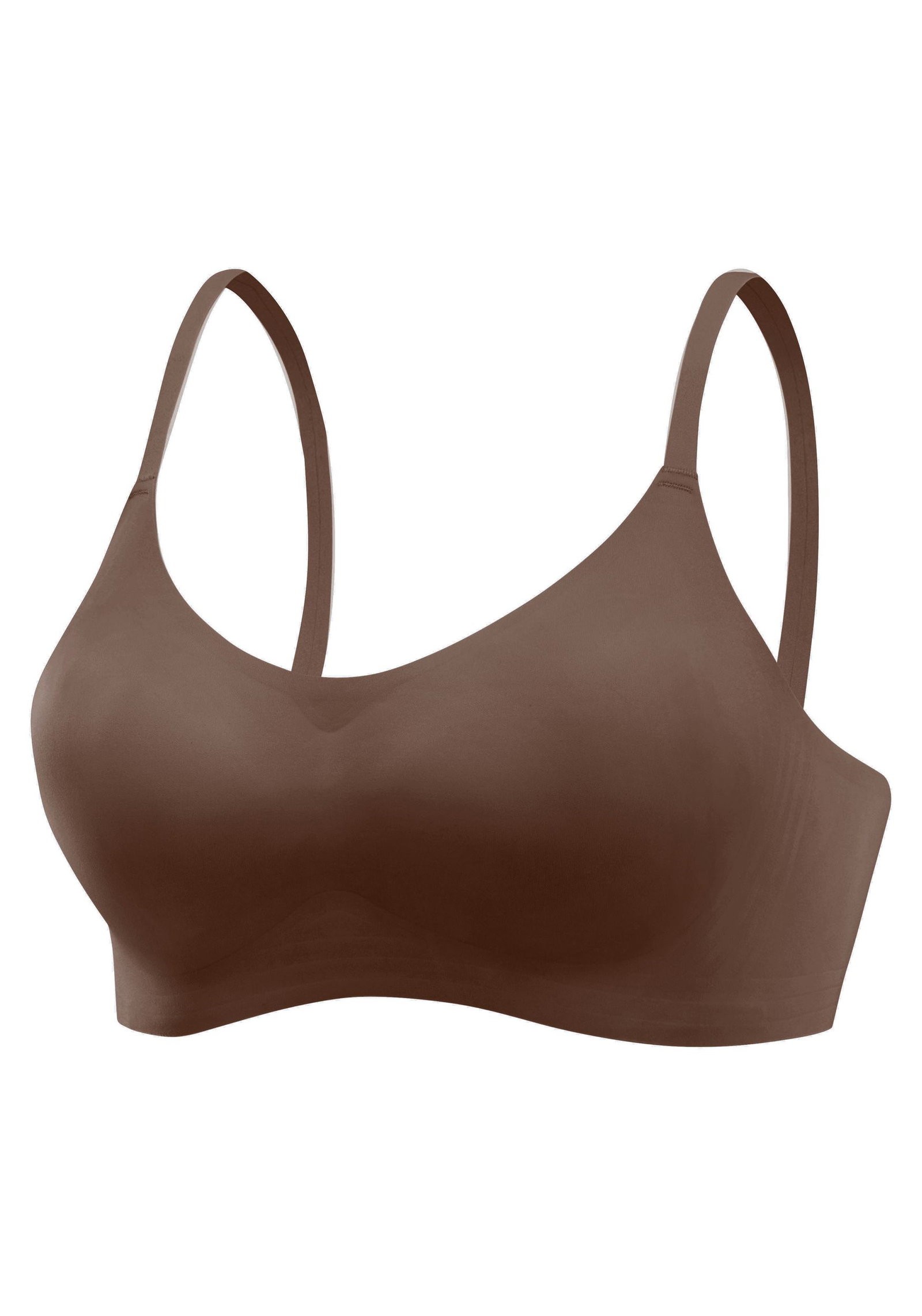 Lascana |  Lascana Bügel-BH  | XS | bitter choco