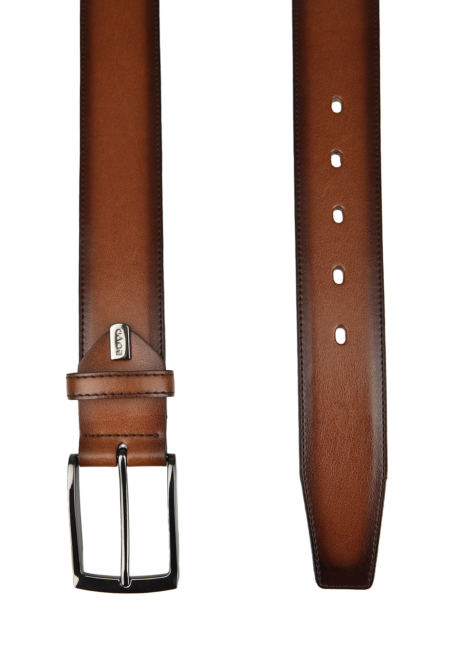 HERRENGÜRTEL / MENS BELT / NOS, cognac #2