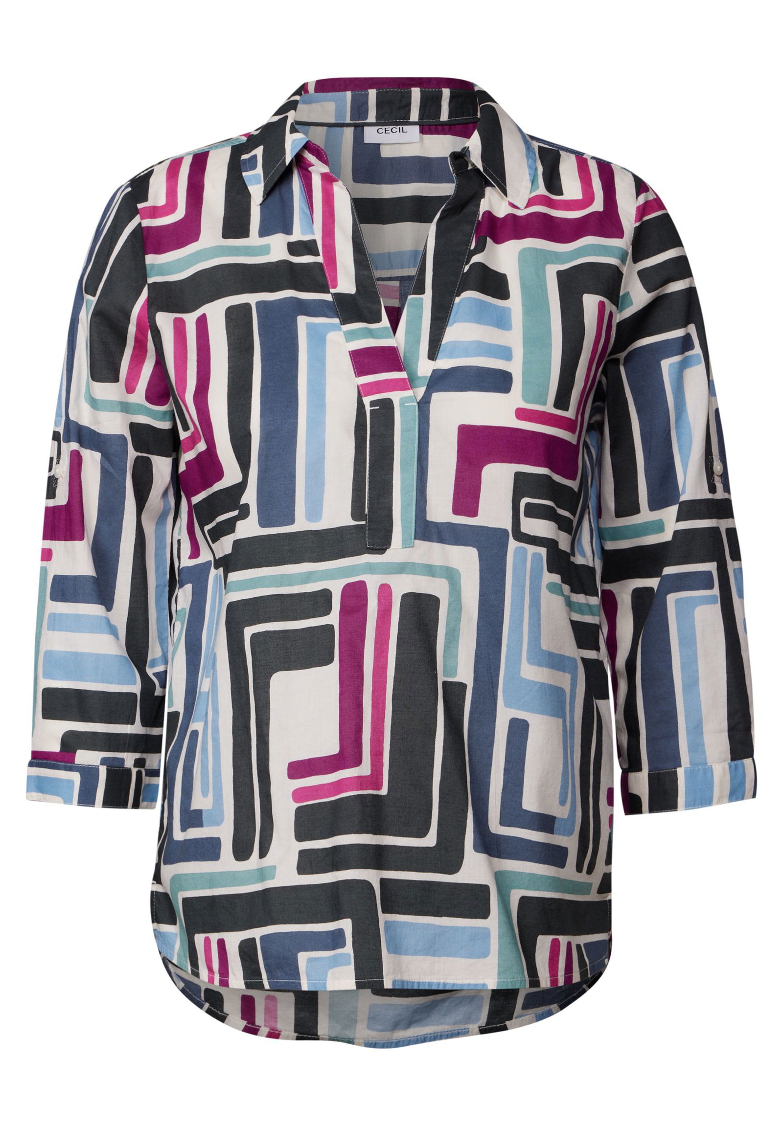 276f6c215ebd37f2abc0ab4f169b2dcb  |  Gemusterte Bluse | XXL | 11231_32259