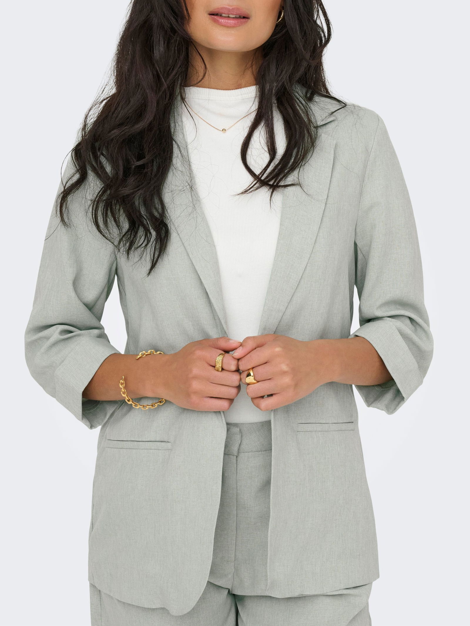 JDY |  JDY Longblazer  | M | smoke green