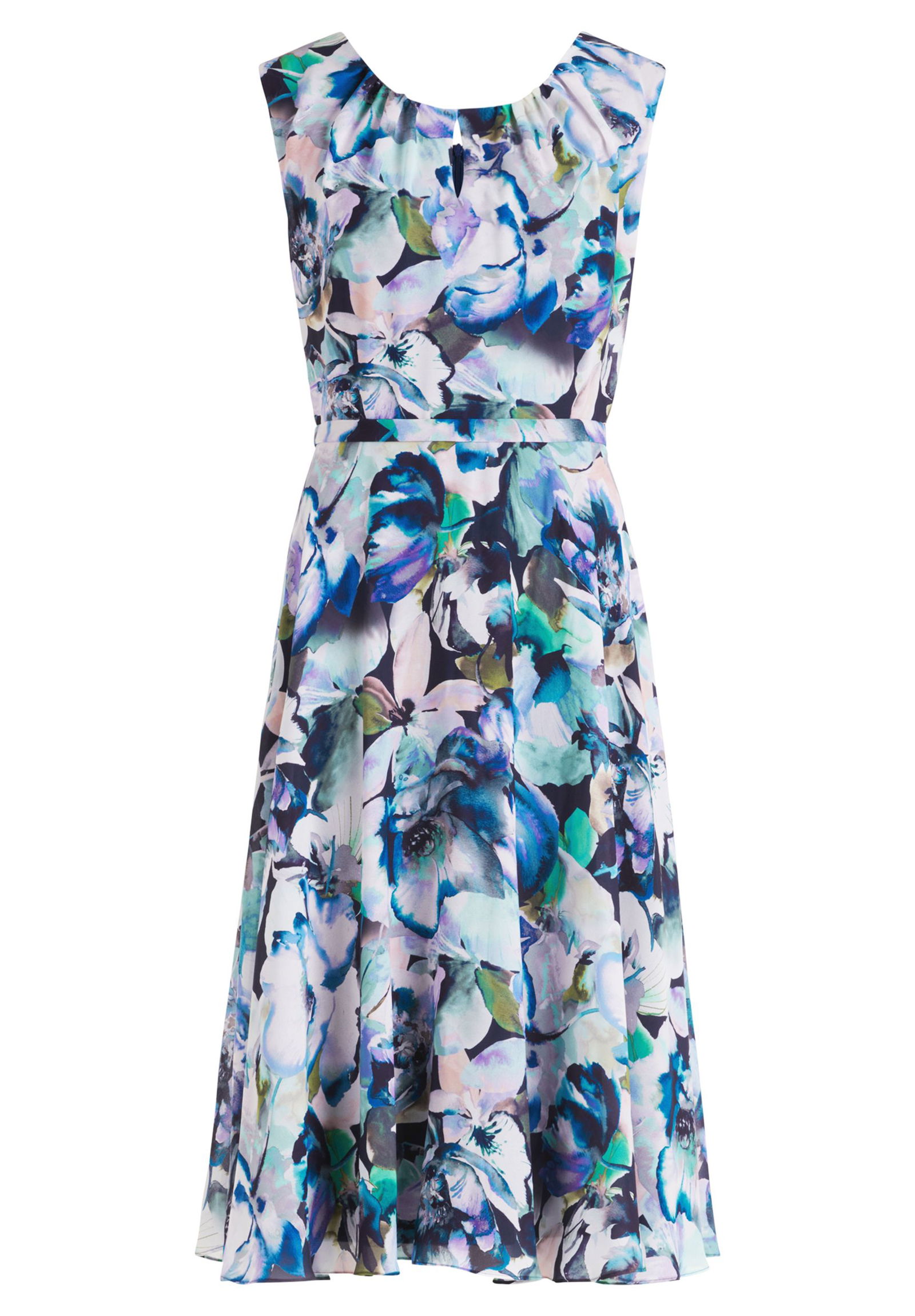 fb9c30b727a2f5a42e6bdf7db550685a Vera Mont |  Vera Mont Kurzes Kleid  | 40 | blau/grün