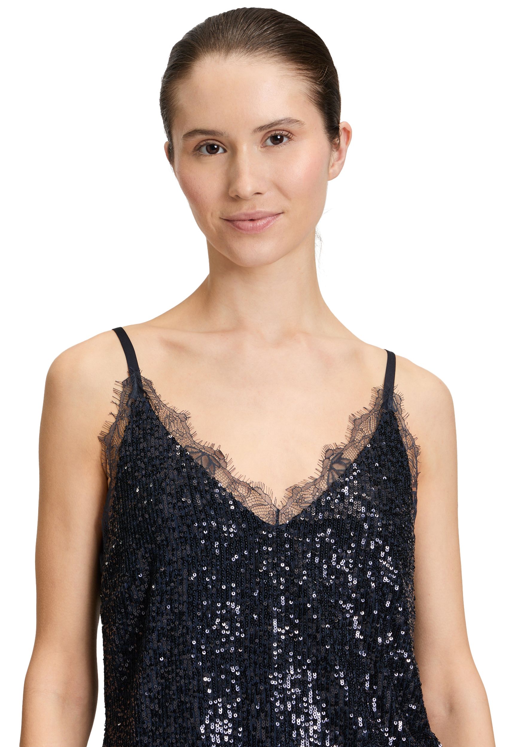 V by Vera Mont |  Pailletten-Top | 40 | night sky