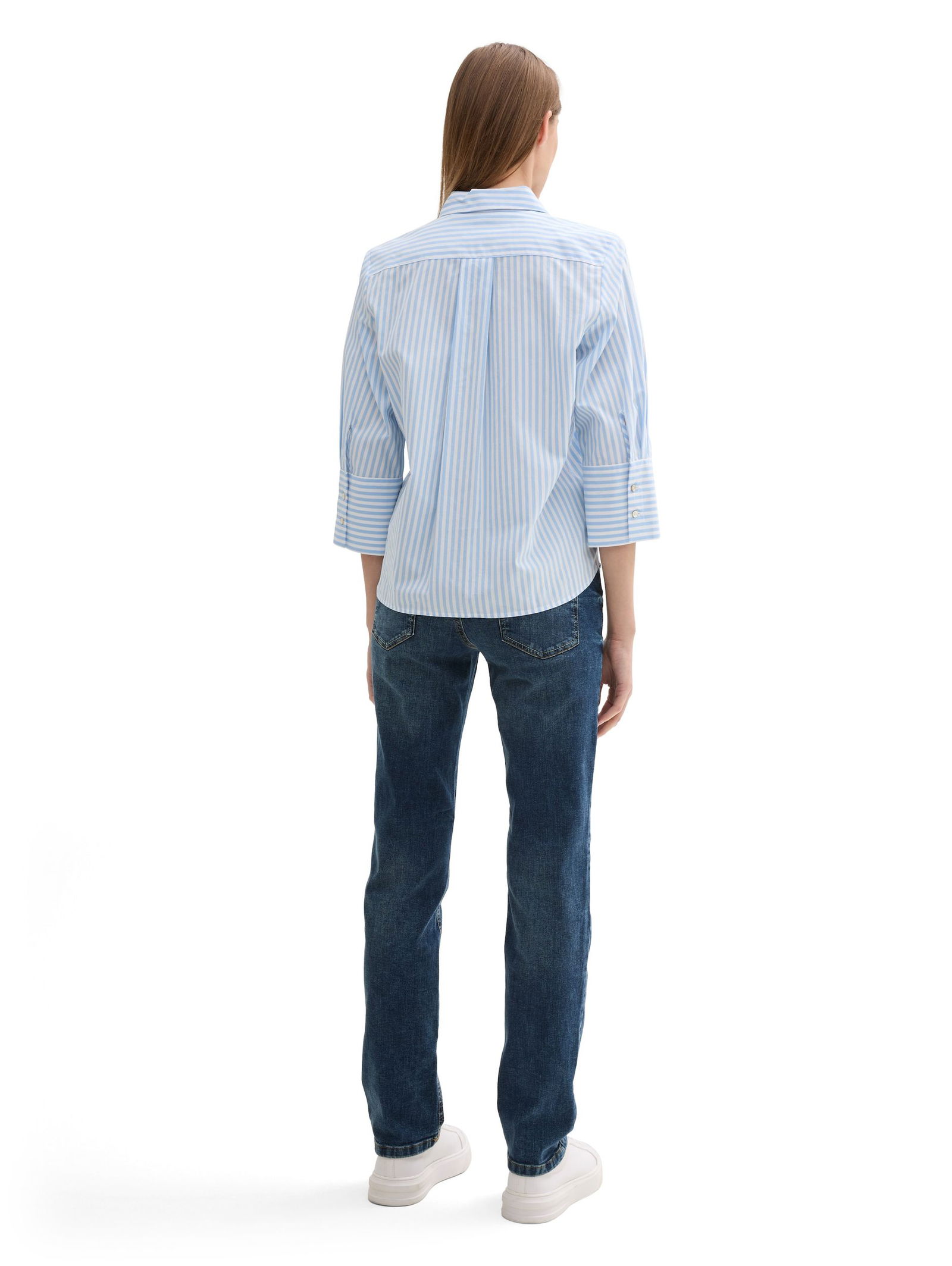 Tom Tailor | Tom Tailor Straight Leg Jeans | 28/34 | mid stone wash denim
