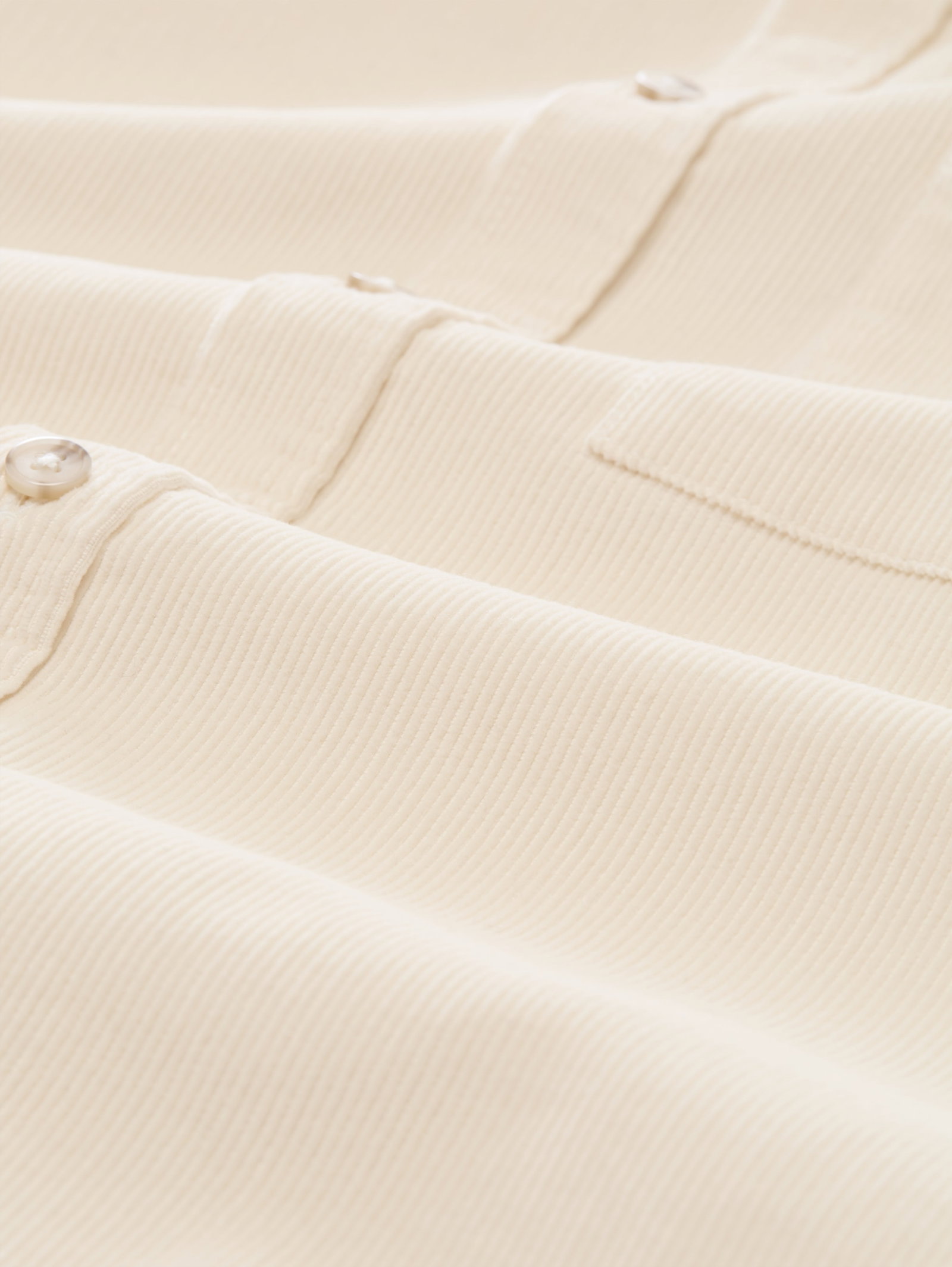 soft corduroy shirt, Gardenia White #2