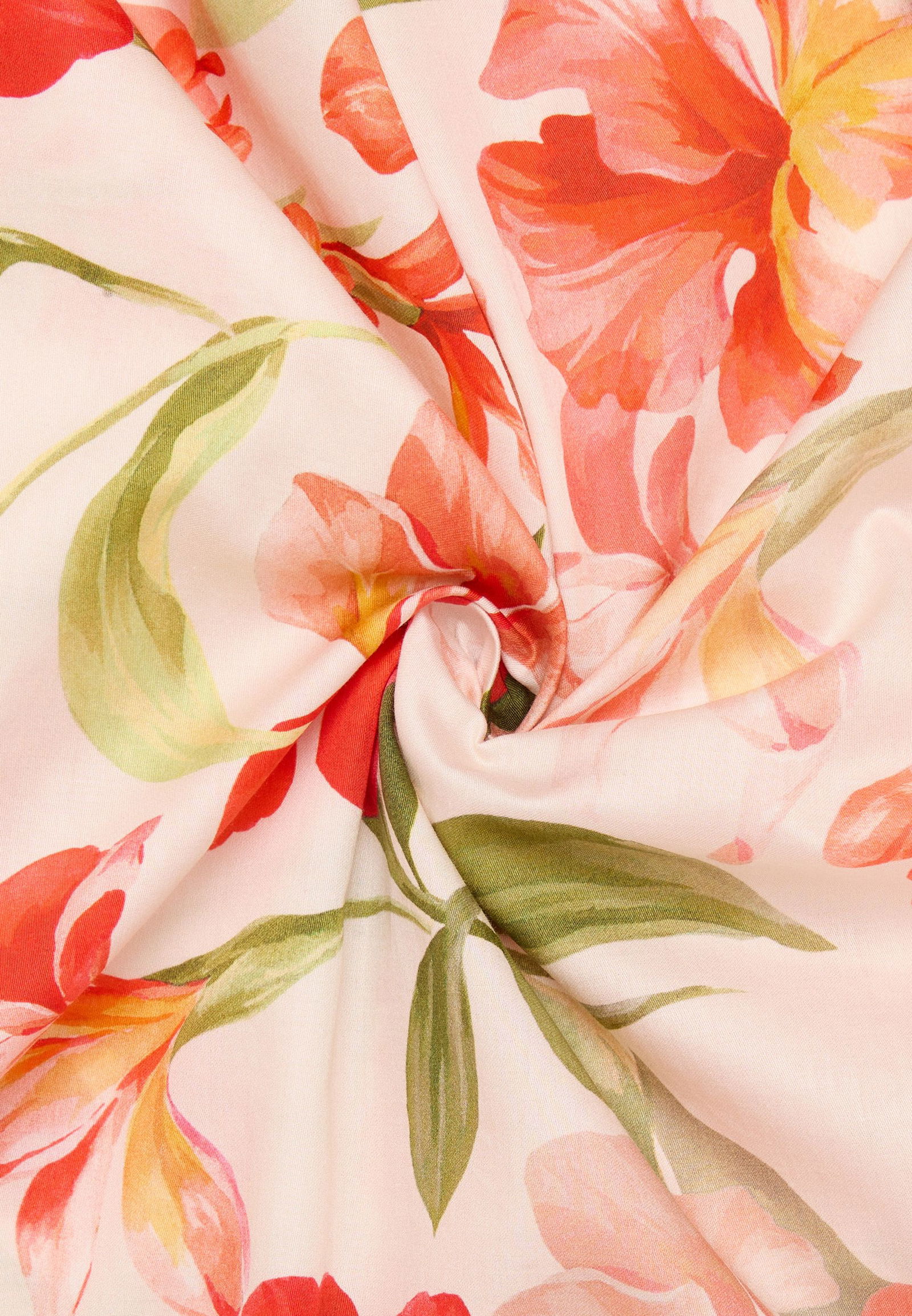 Eterna |  Eterna Druckbluse  | 46 | rosa