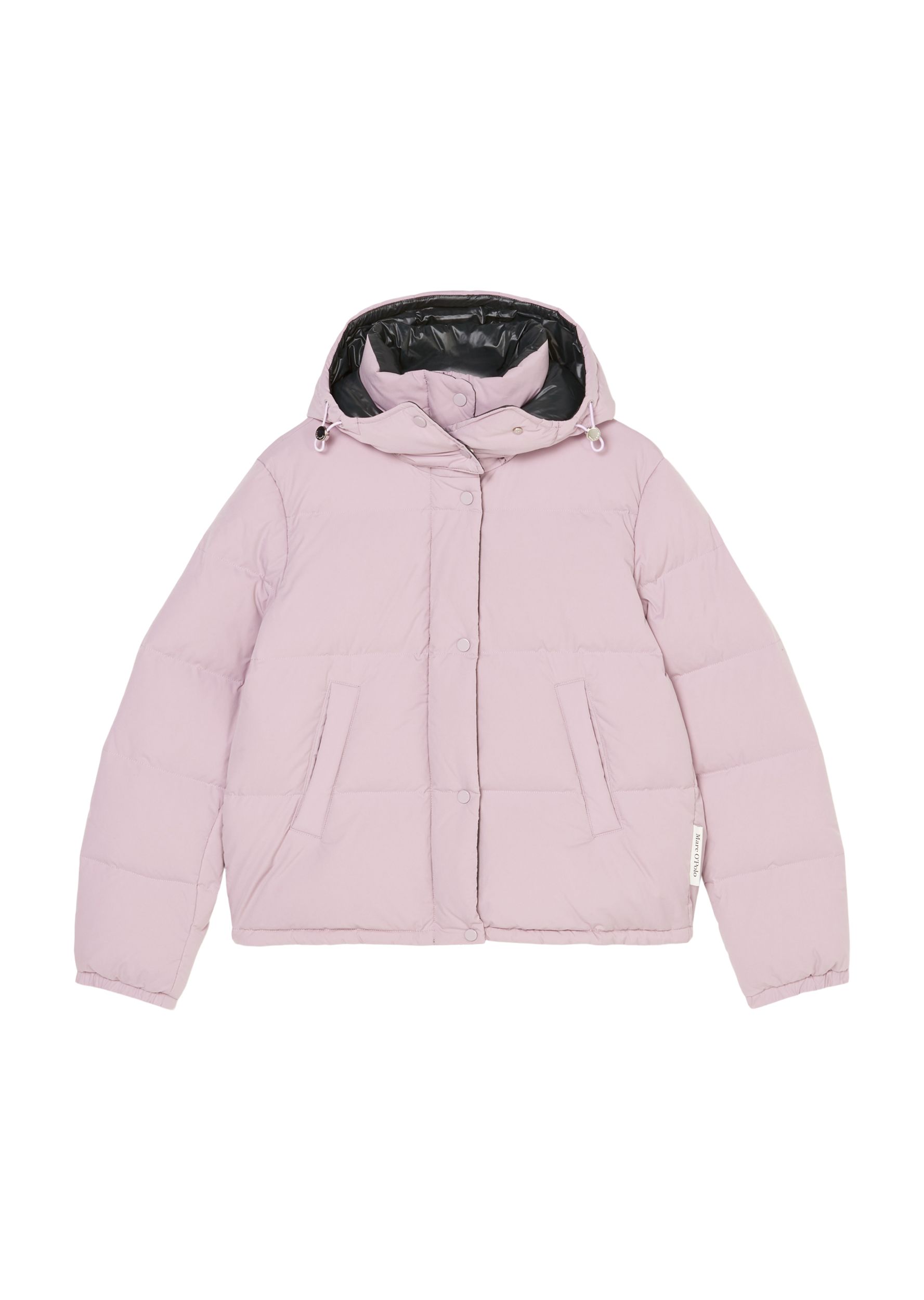 Puffer-Daunen-Jacke mit Kapuze