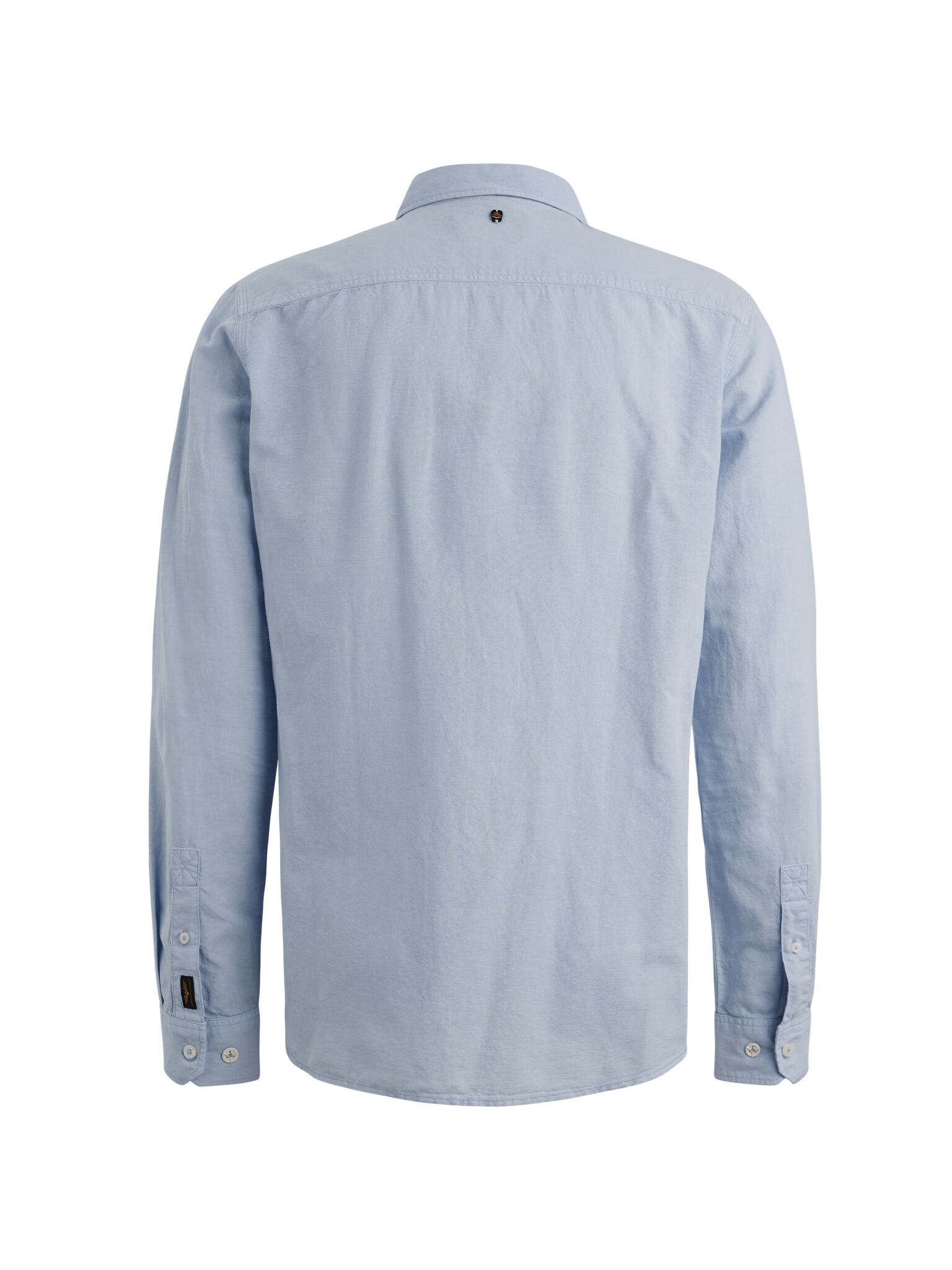 PME Legend LONG SLEEVE SHIRT Ctn Linen garmen, Placid Blue #4