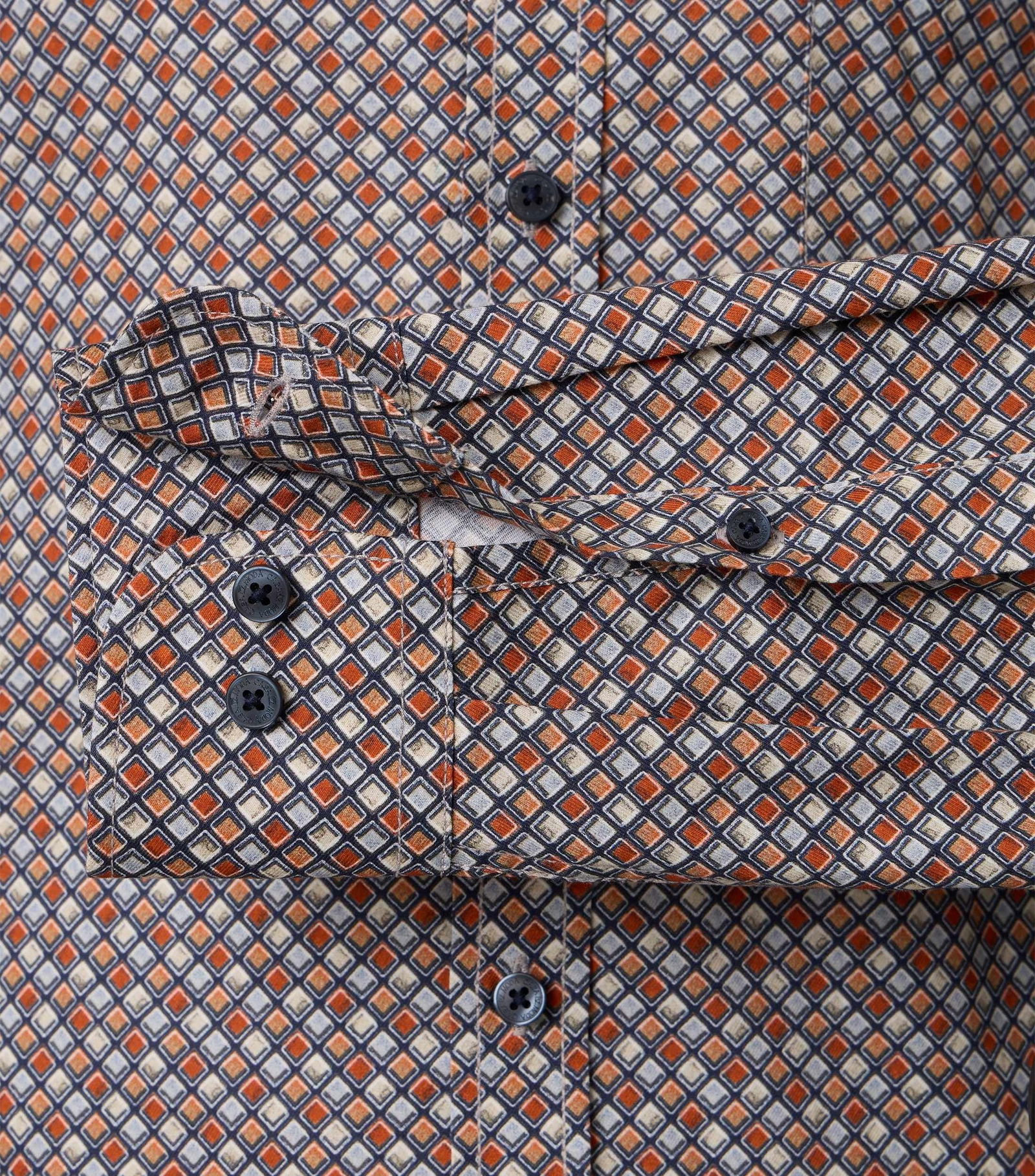 Casa Moda |  Casa Moda Hemd Regular Fit  | L | orange