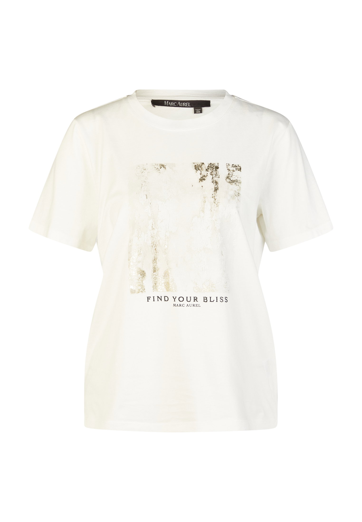 Marc Aurel Shirt mit Folienprint #1