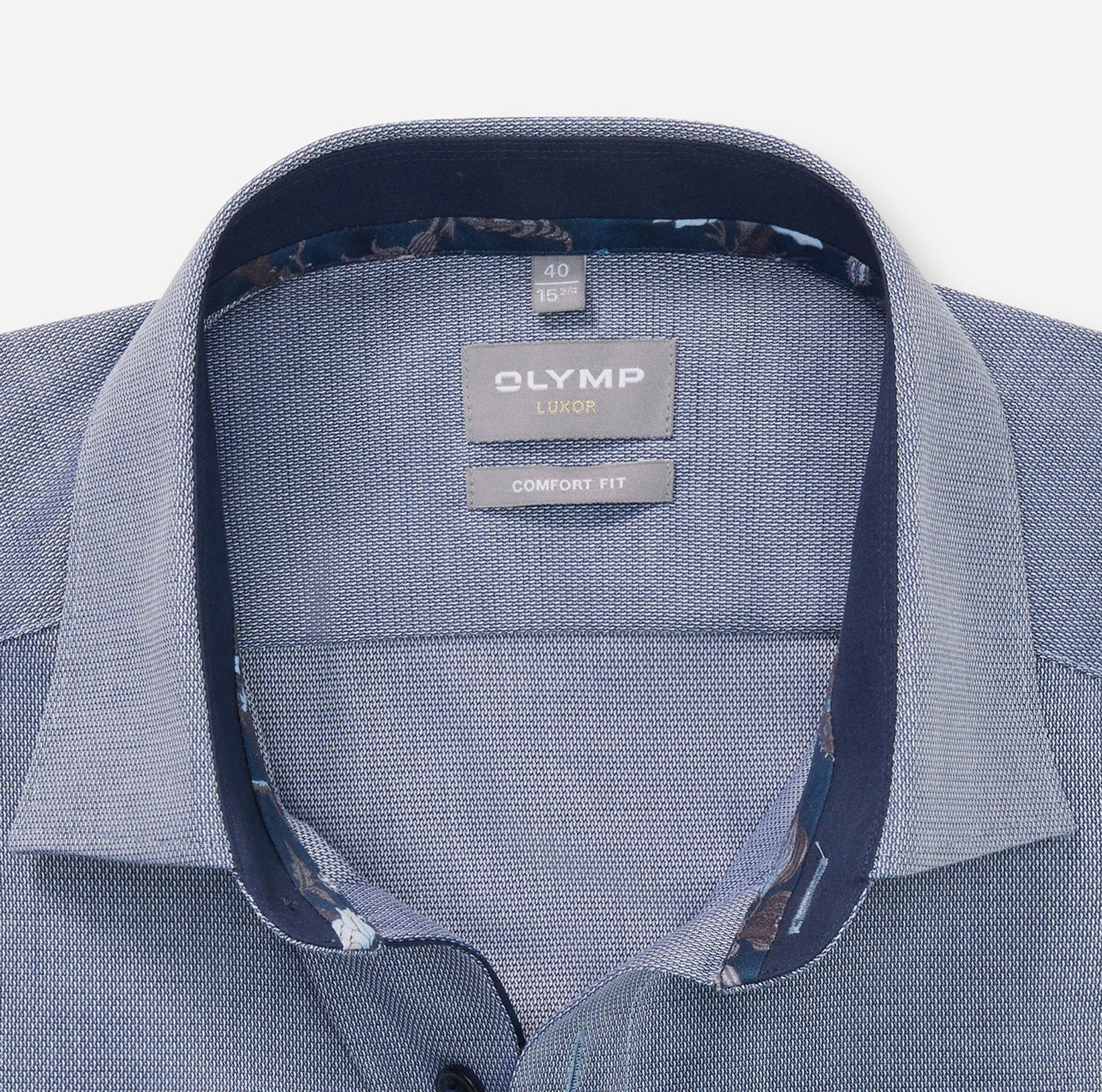 456e665877a5b3bbbfc36fb881e19a87 Olymp | Olymp Hemd Modern Fit | 44 | marine