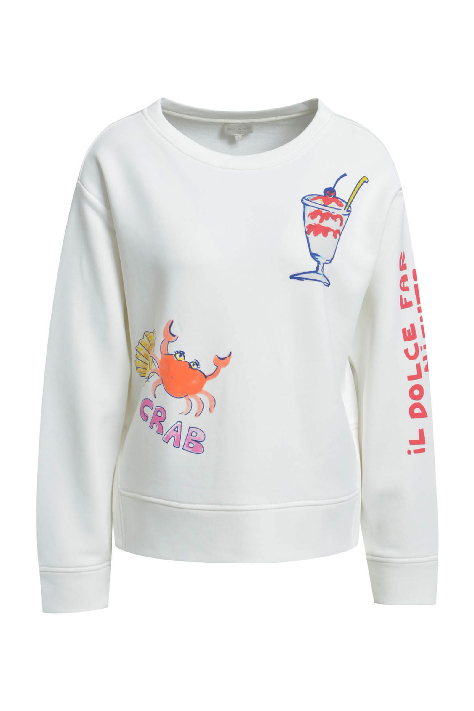 Milano |  Milano Sweatshirt  | S | offwhite