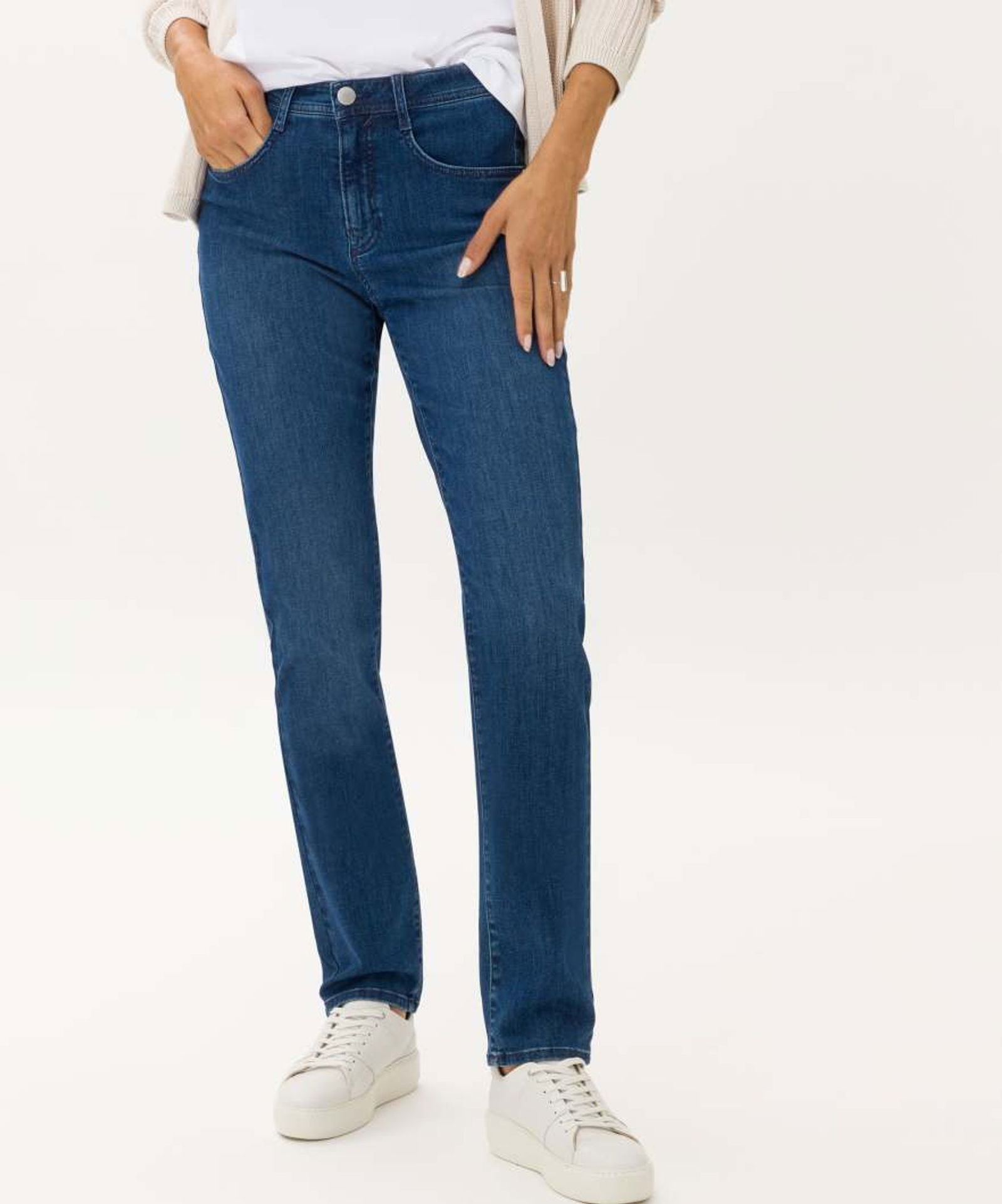 99fb067421fdae032a9d839eed2c5df6 Brax |  Brax Slim Jeans  | 92 | regular blue used