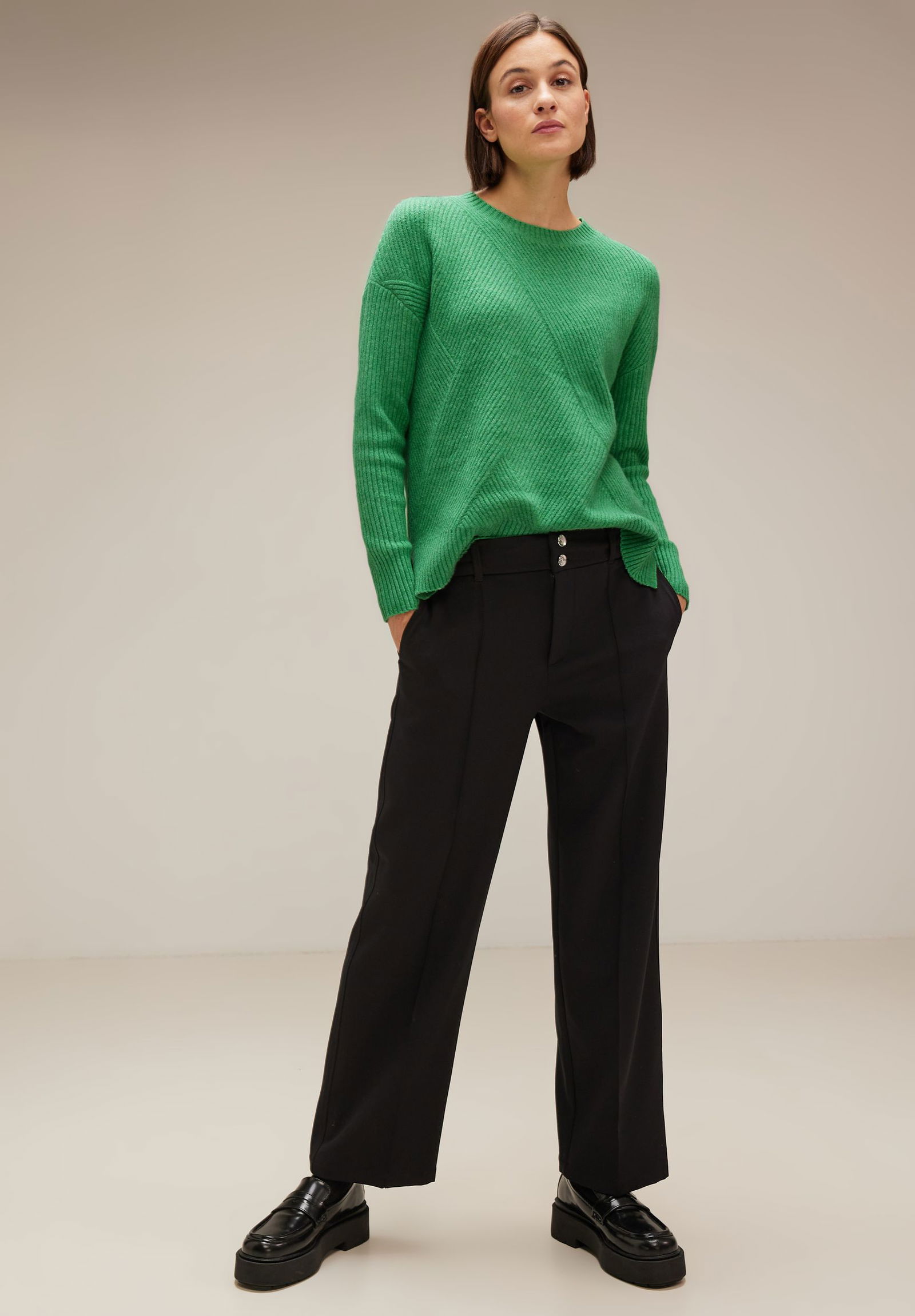 Street One |  Street One Pullover  | 38 | fresh gentle green melange