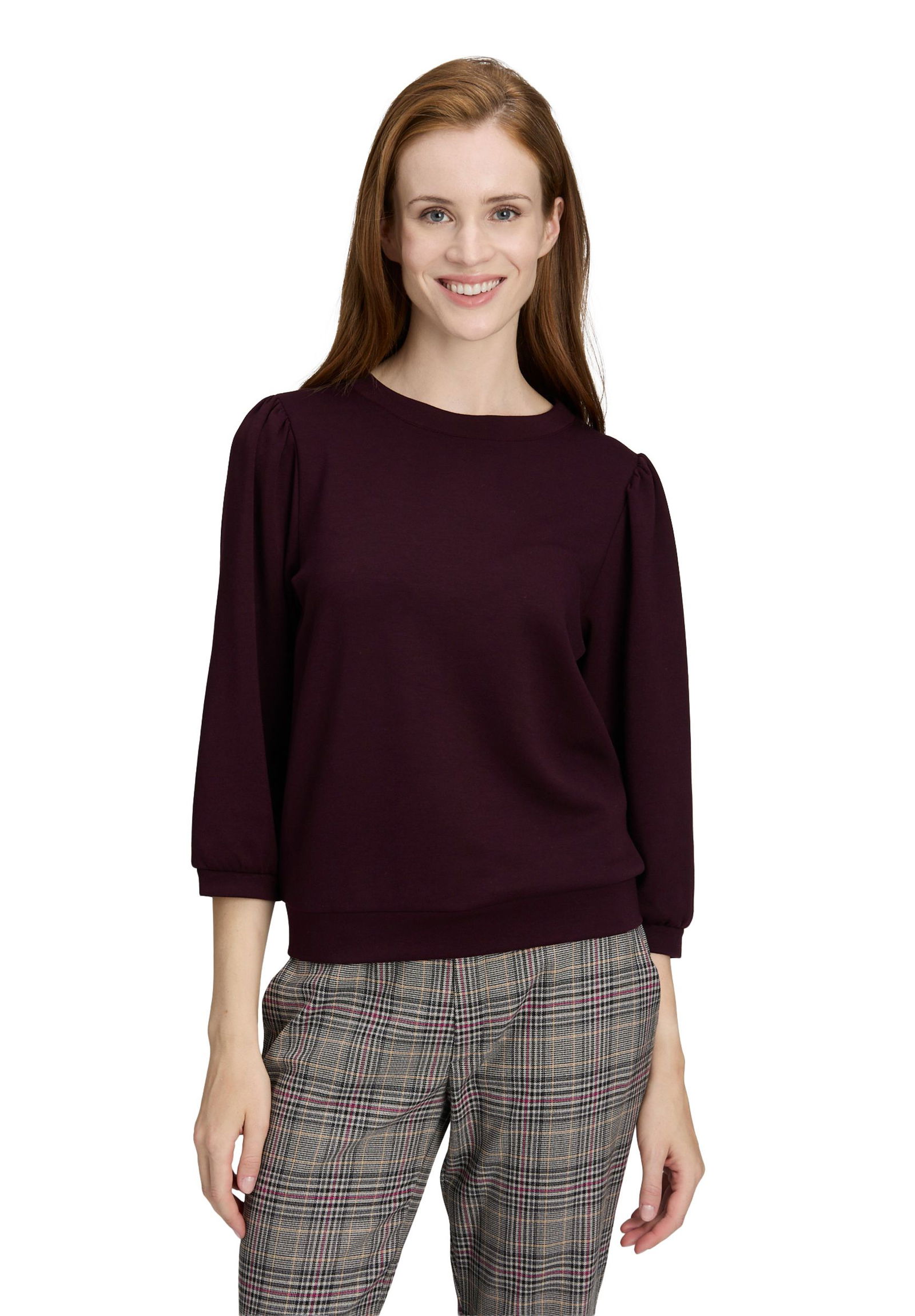a16c32466f4d6381b9de8bd4c33c0787 Cartoon | Cartoon Sweatjacke | 36 | dark aubergine