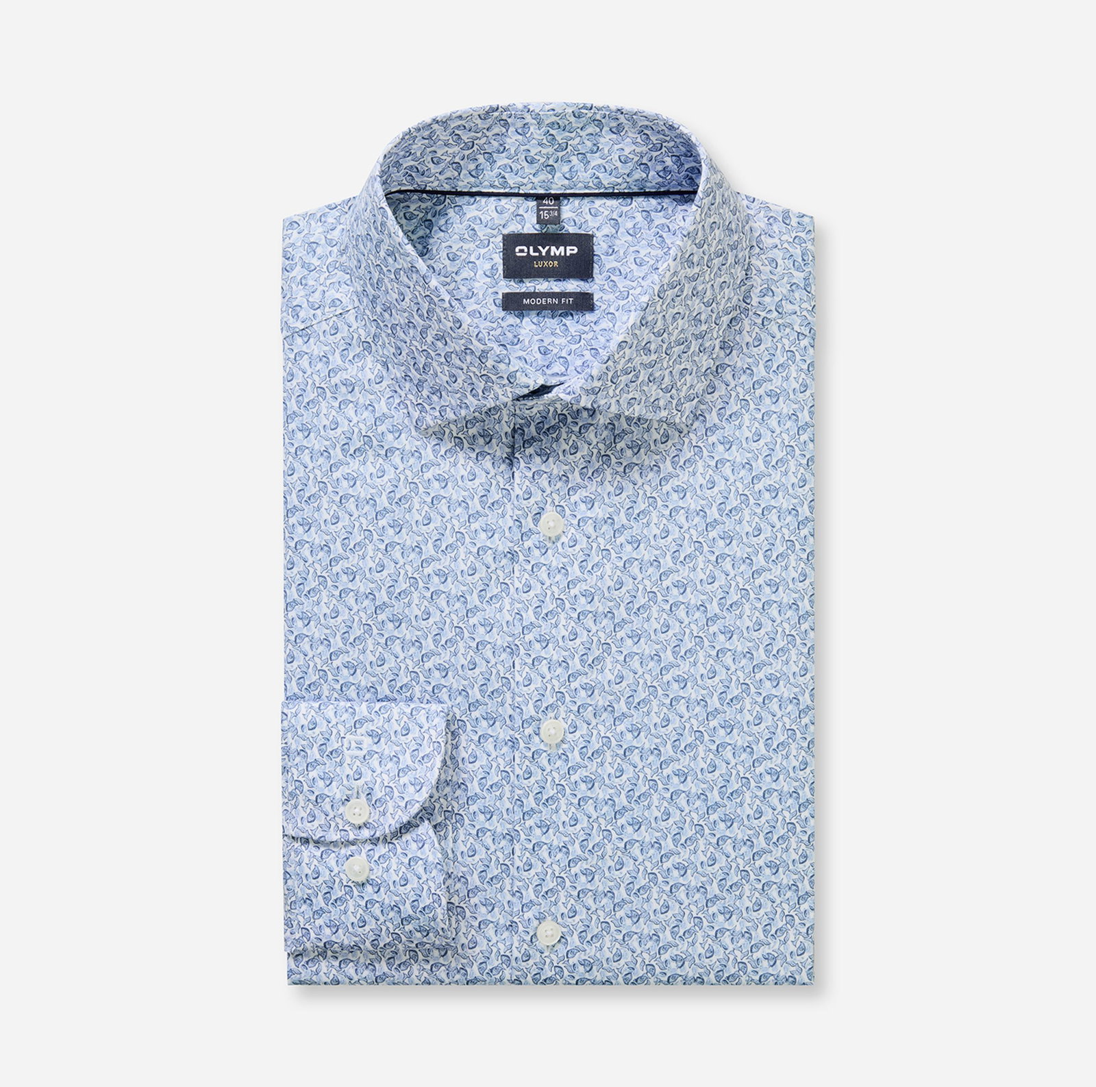 187287283b6432b102eb8189a9962a64 Olymp | Olymp Hemd Modern Fit | 42 | bleu