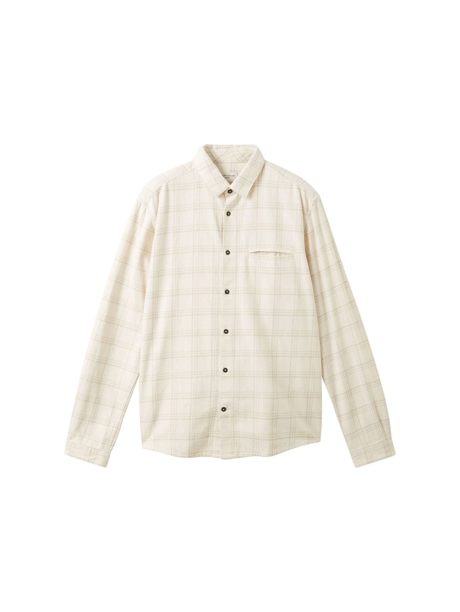 Tom Tailor |  Hemd mit Karomuster | XXXL | beige tonal check