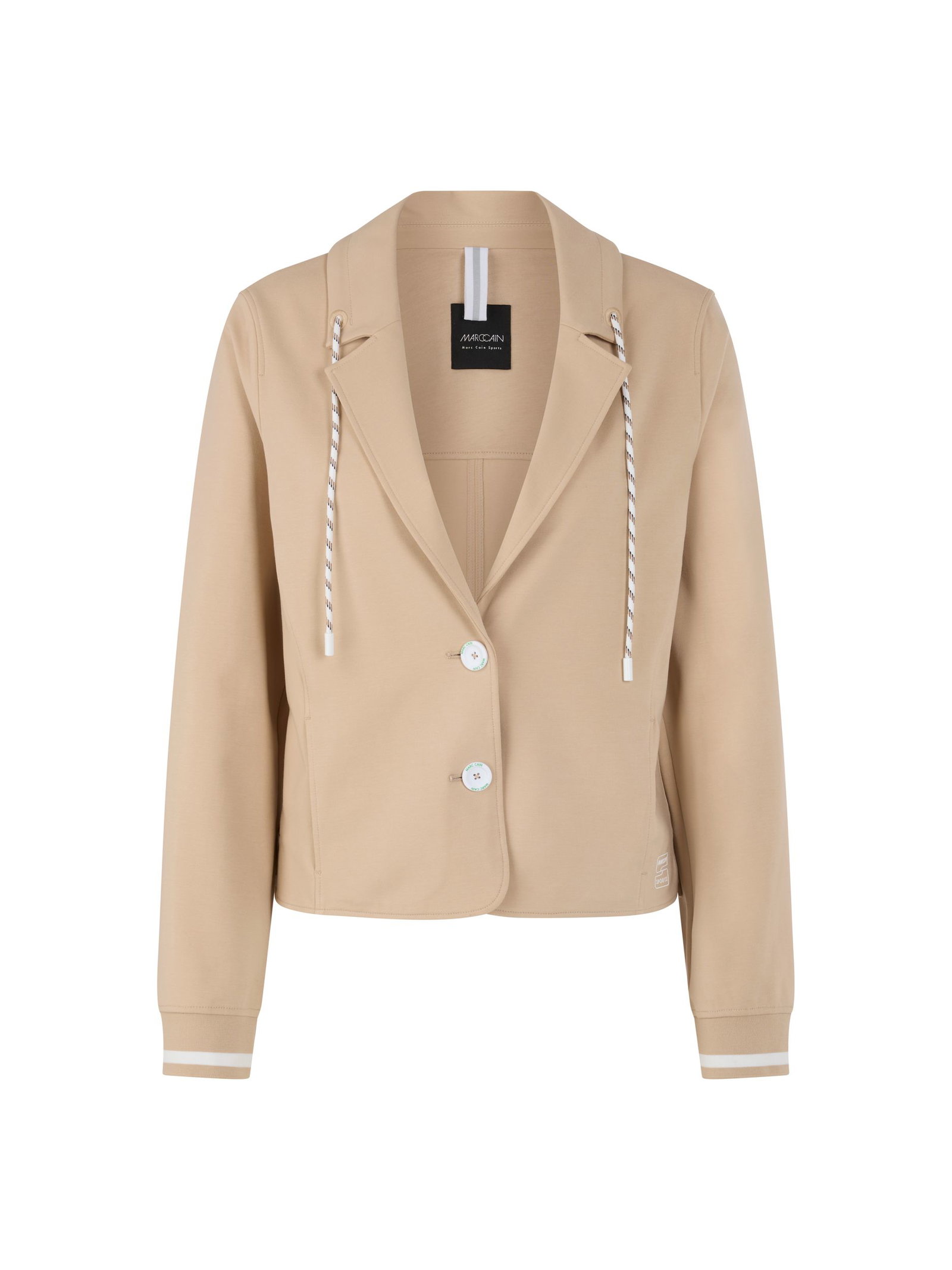 Marc Cain Sports |  Marc Cain Sports Kurzblazer  | 38 | light stone