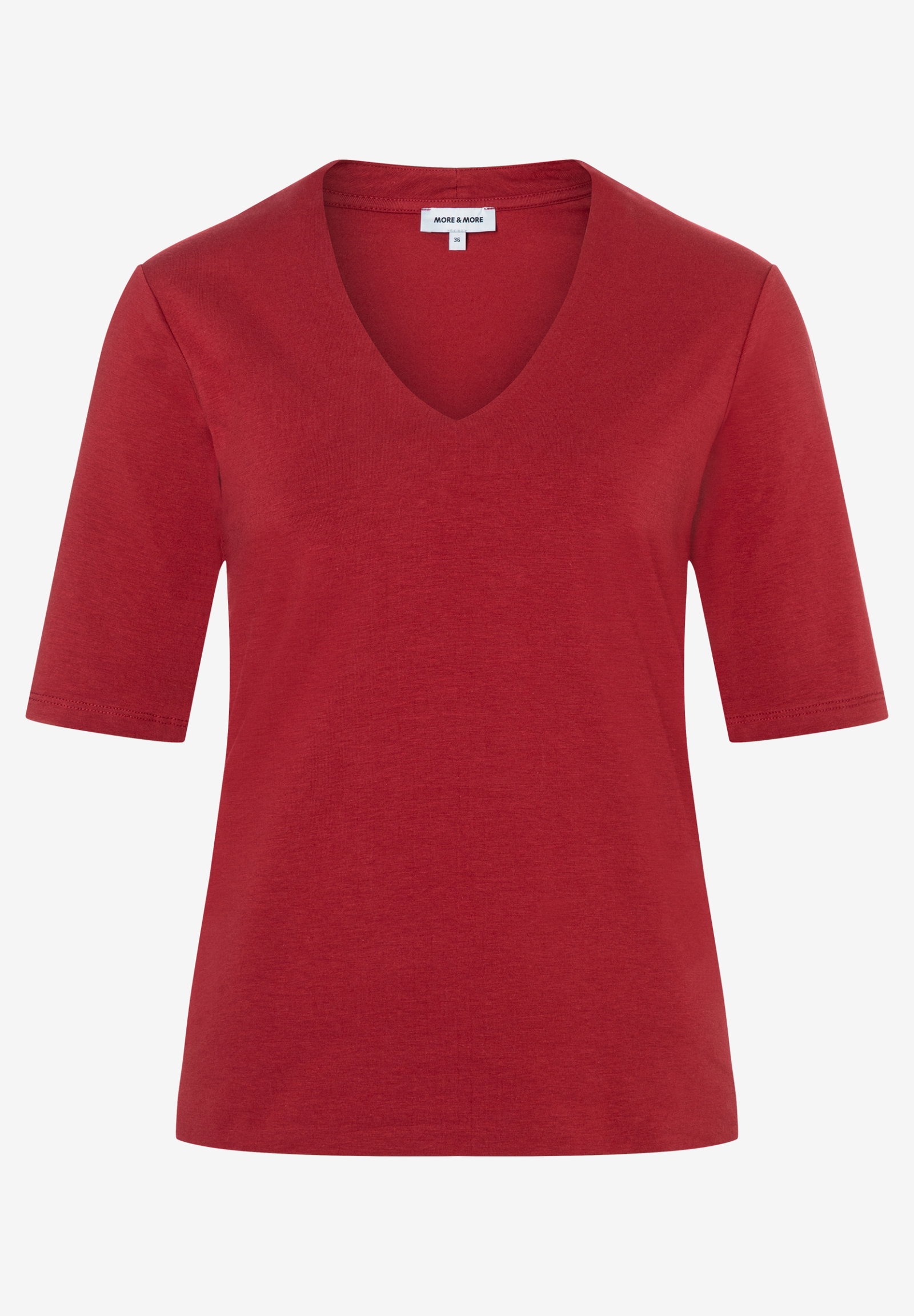 V-Neck Shirt, red pepper #1