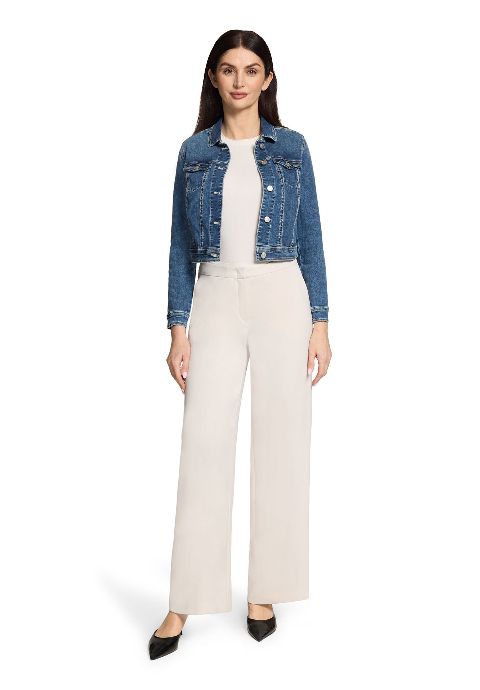 VM by Vera Mont |  VM by Vera Mont Jacke  | 46 | blue denim