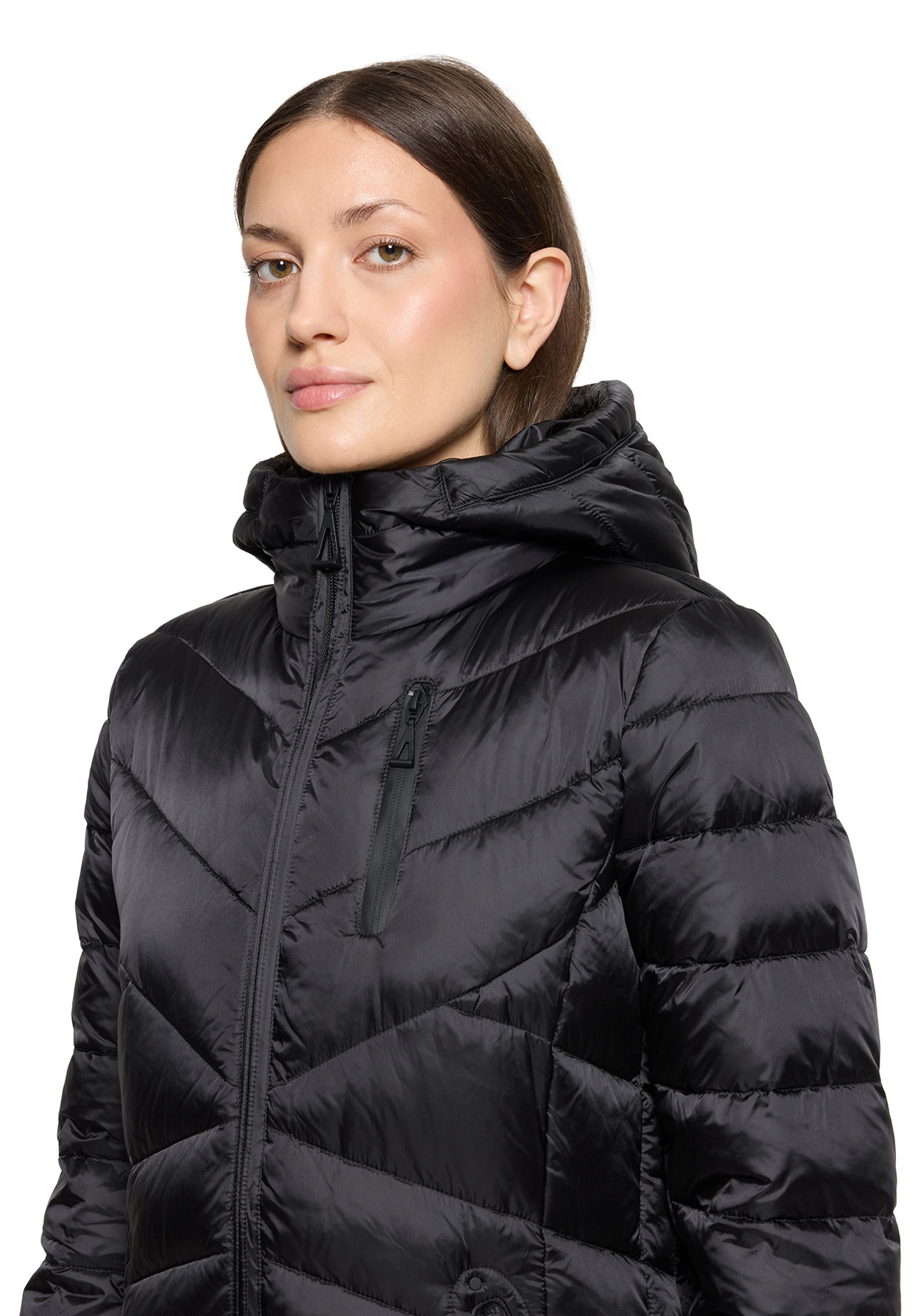 Mantel Fell/Pelz, Jet Black #9
