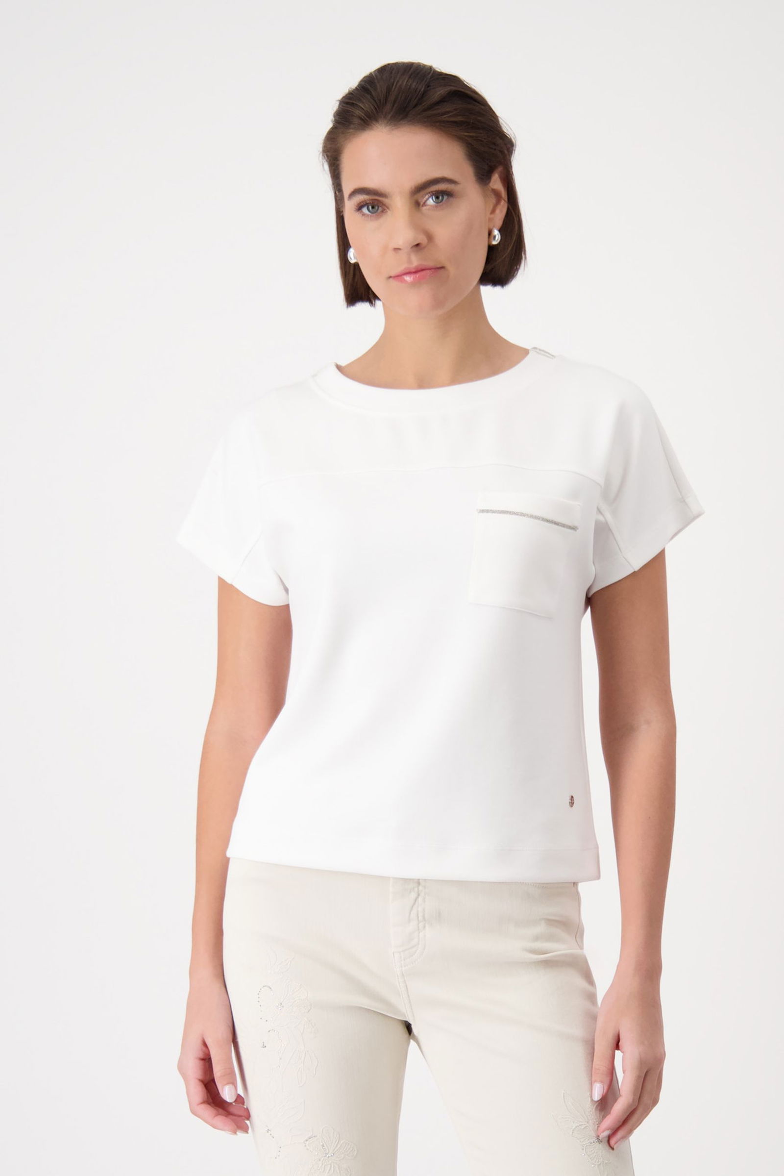 38e81c97c712e985147e6bda602dab75 Monari |  Sweatshirt, cream | 46
